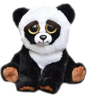 Feisty Pets Black Belt Bobby 8.5" Plush Panda