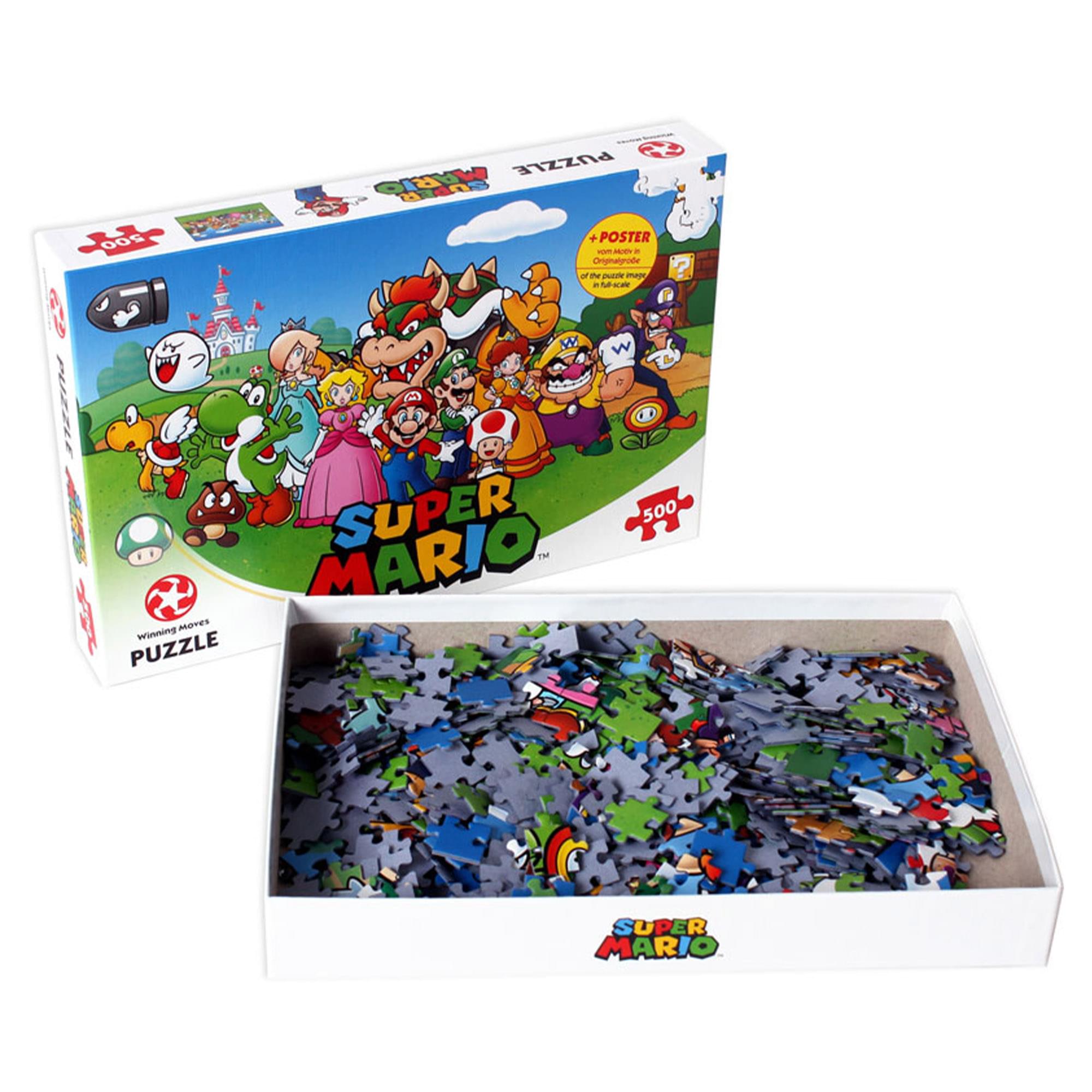 Mario and Friends 500 Piece Jigsaw Puzzle