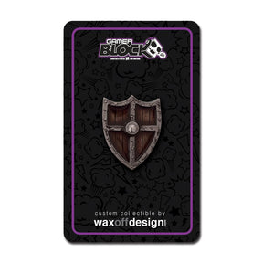 Gamer Block Exclusive Shield Enamel Collector Pin