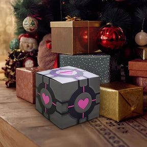 9x9x9 Companion Cube Empty Flat Gift Box