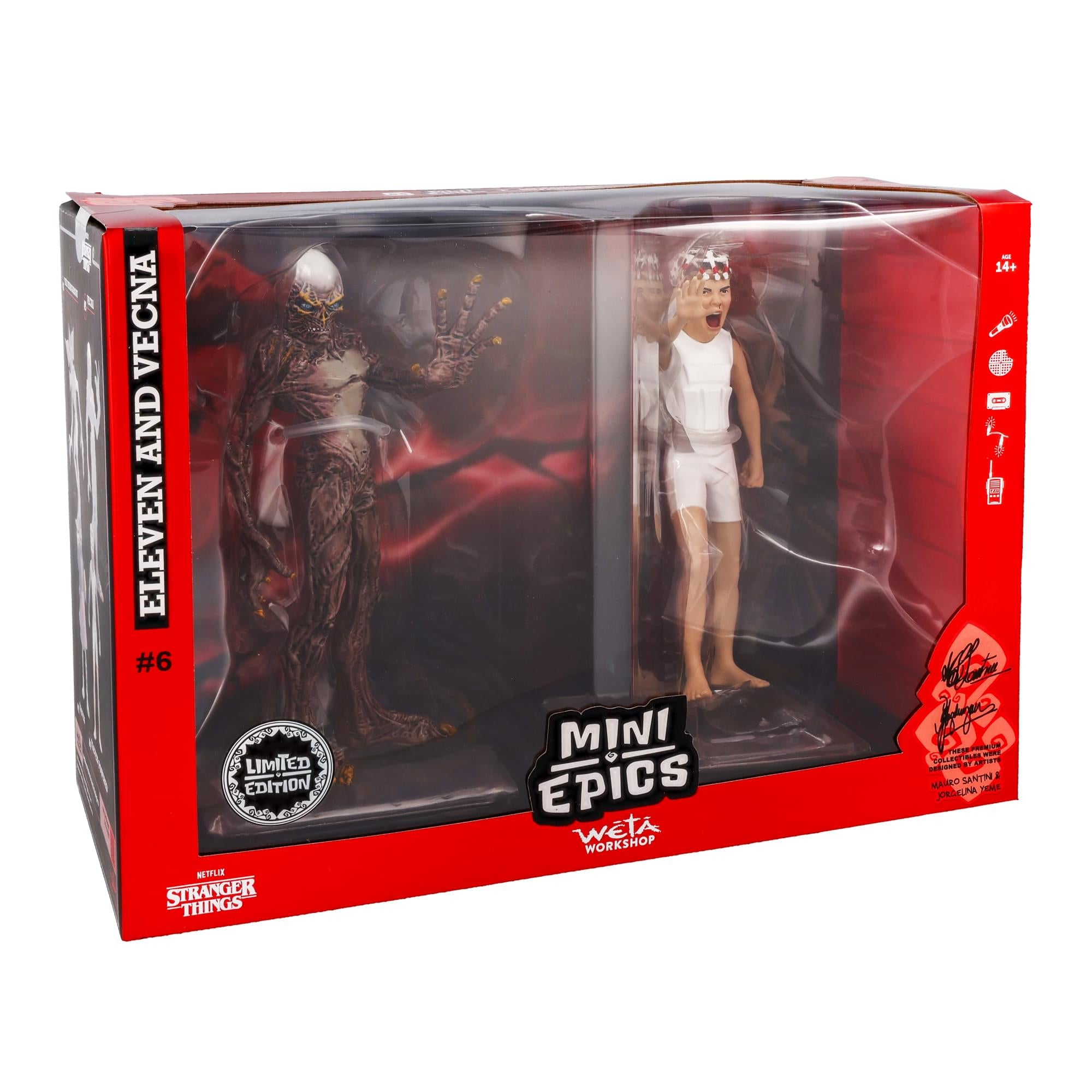 Stranger Things Mini Epics Figure Set | Vecna & Eleven