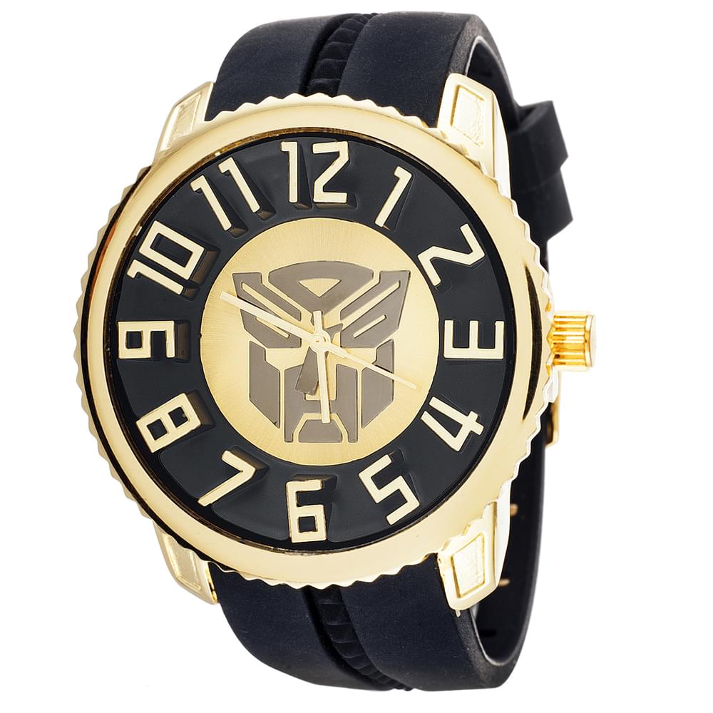 Transformers Collector Edition Watch Autobots Gold With Black