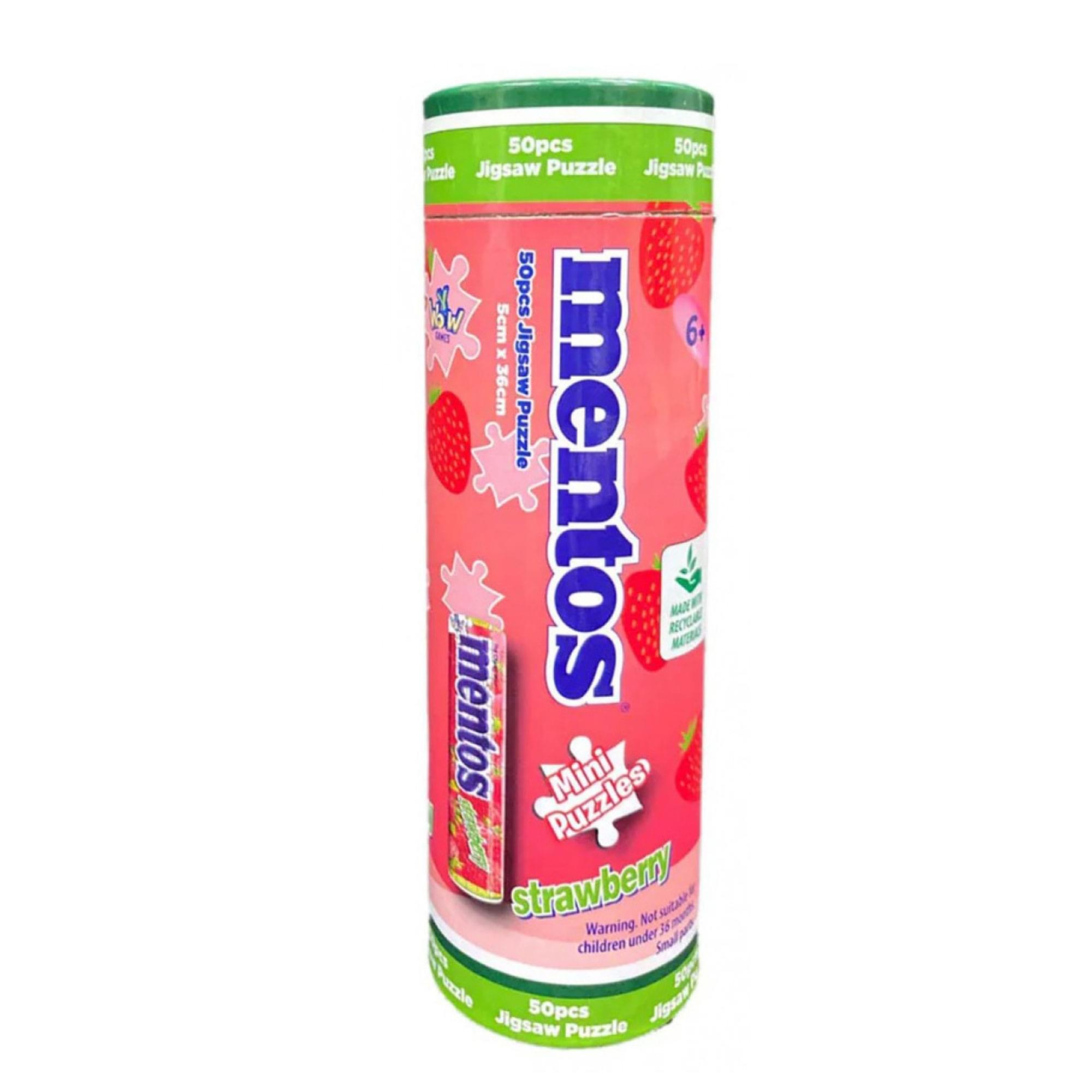 Mentos 50 Piece Mini Jigsaw Puzzle | Strawberry