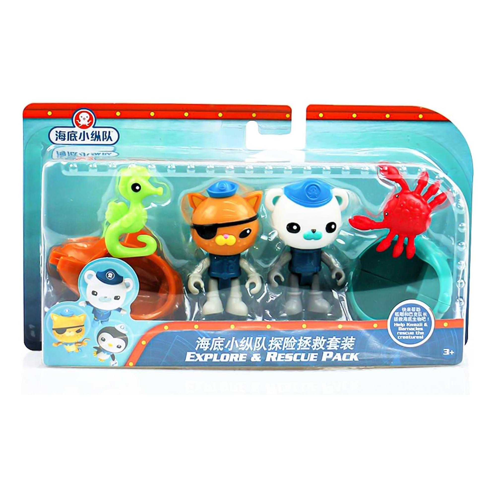 Fisher-Price Octonauts Explore & Rescue Figure Pack Playset