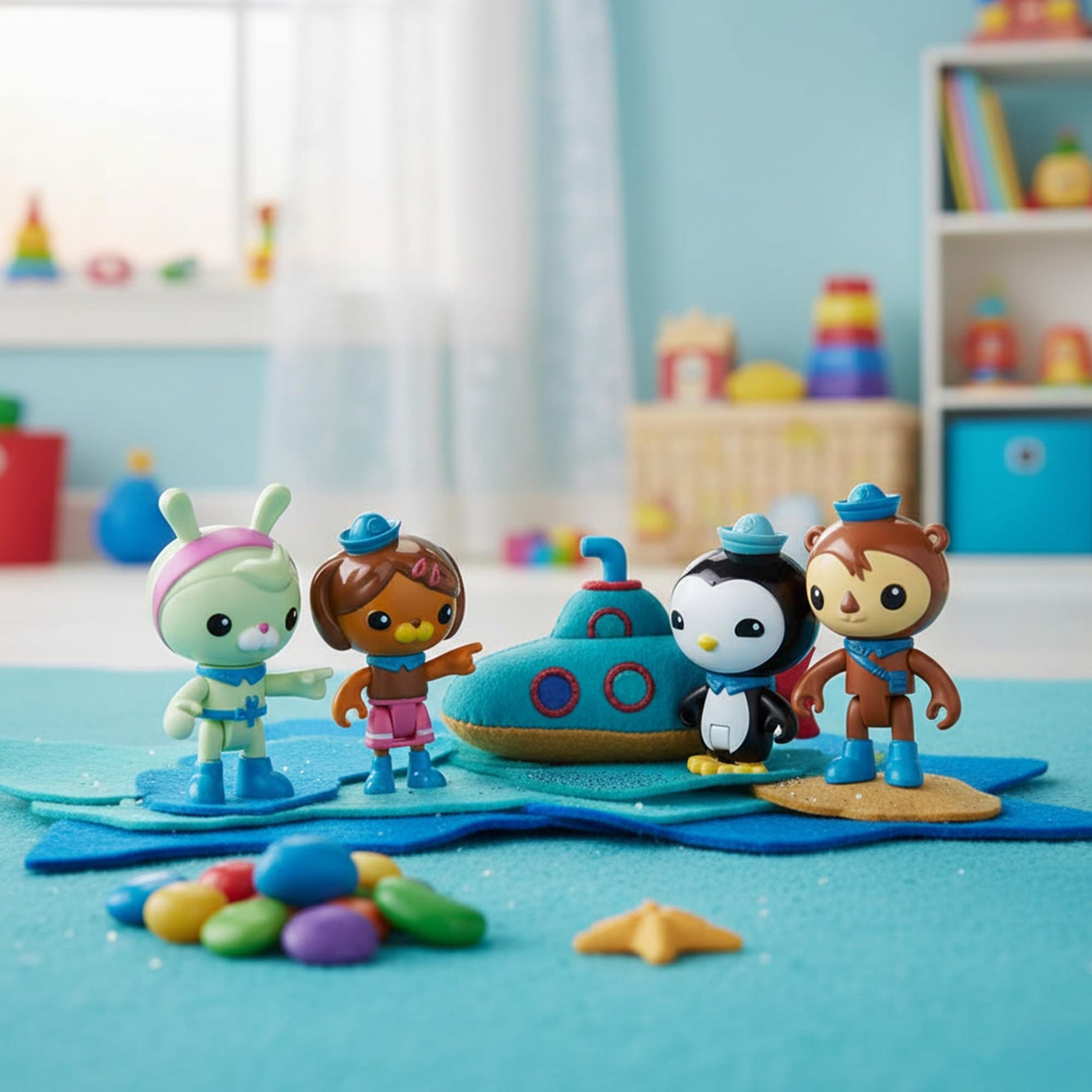 Fisher-Price Octonauts Octo Crew Figure 4-Pack