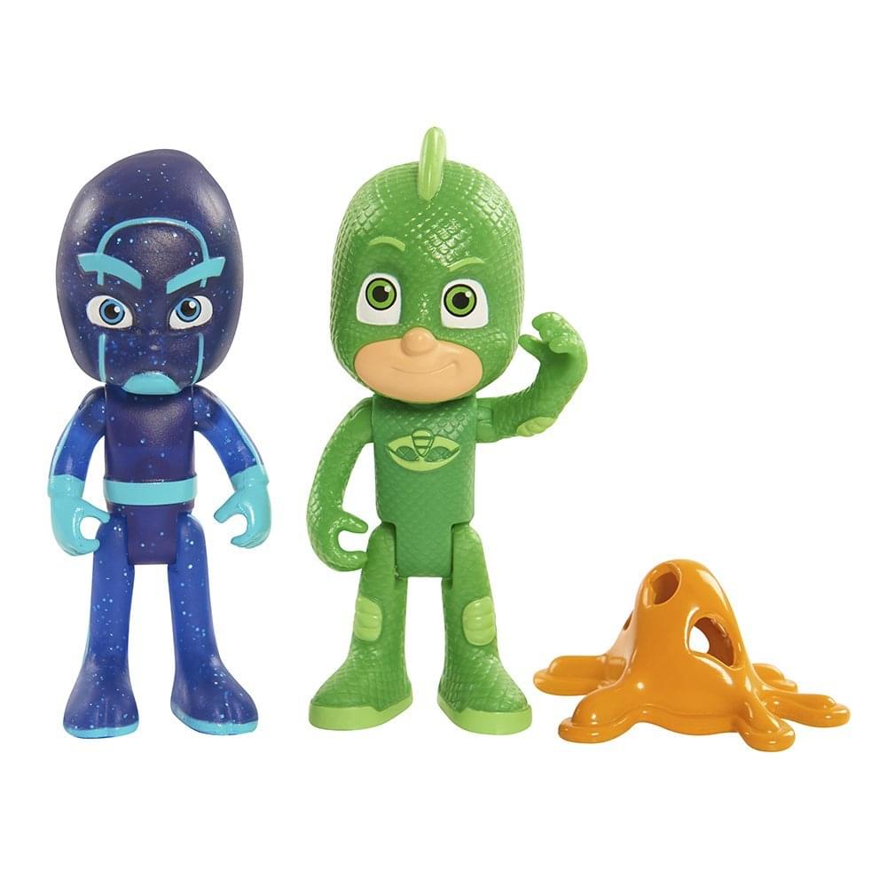 PJ Masks 3" Figure Pack: Gecko and Night Ninja