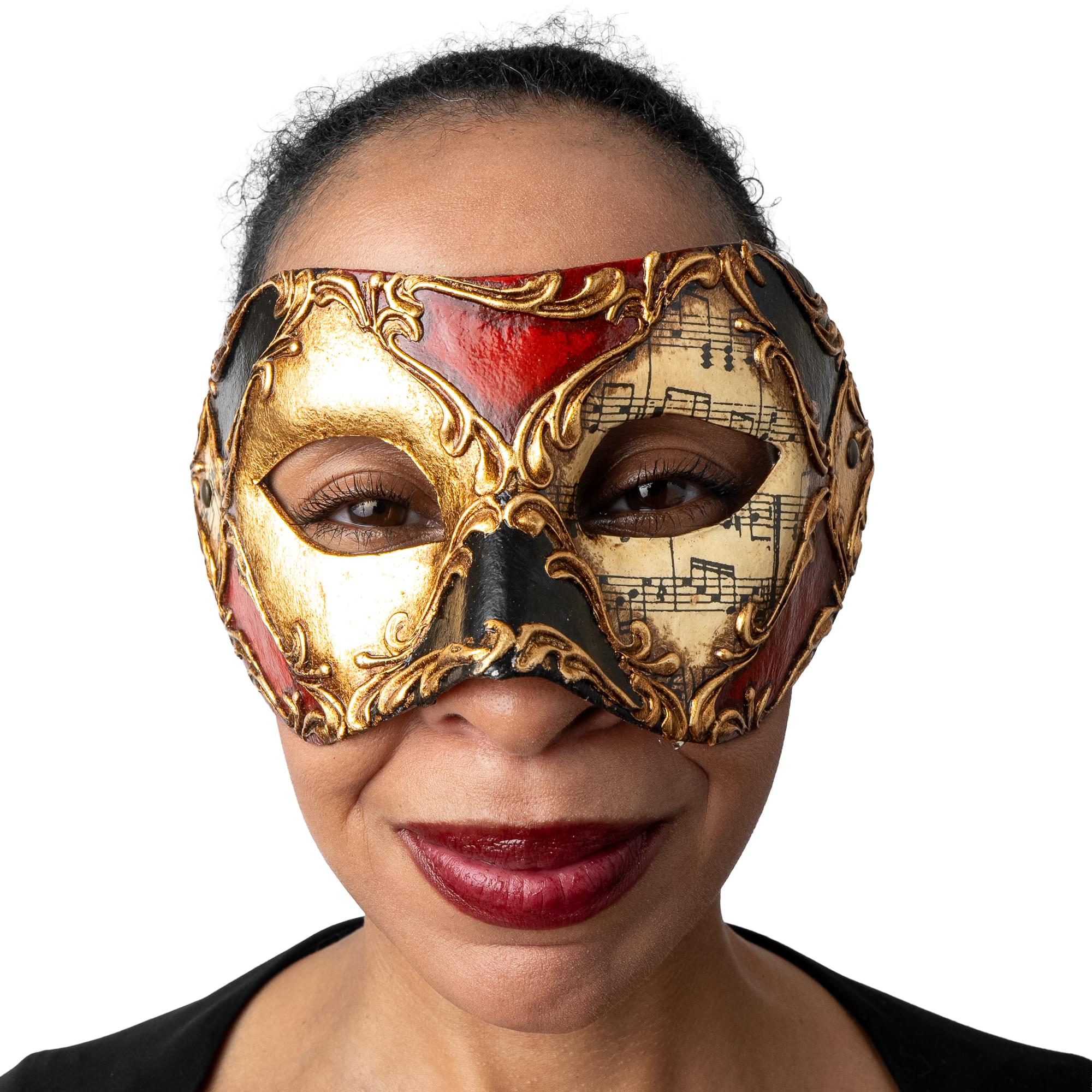 Colombina Music Masquerade Mask