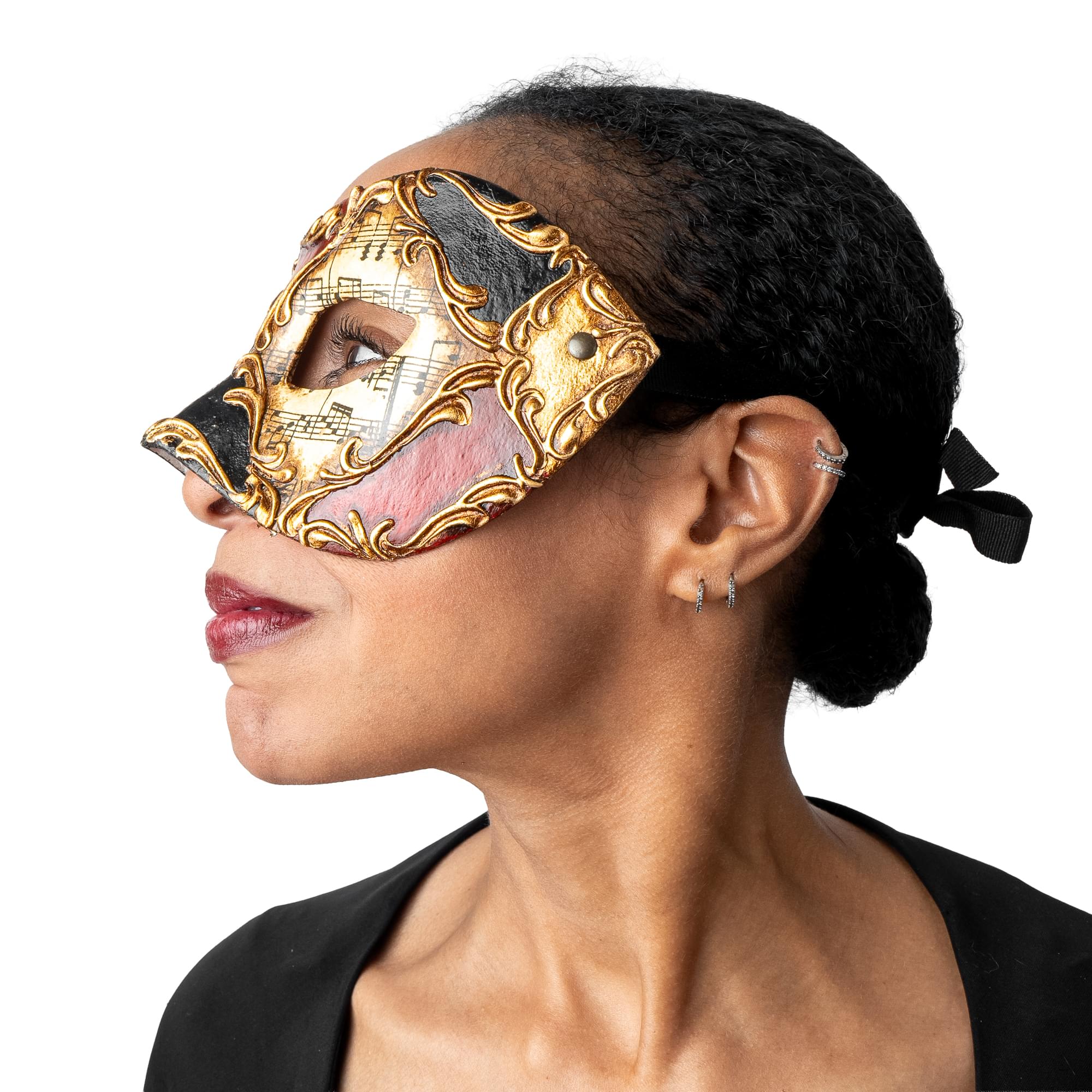 Colombina Music Masquerade Mask