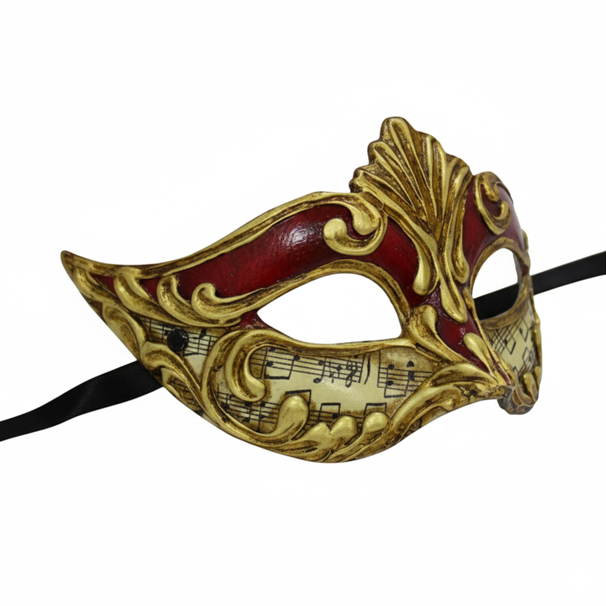 Colombina Pointed Masquerade Mask Costume Accessory