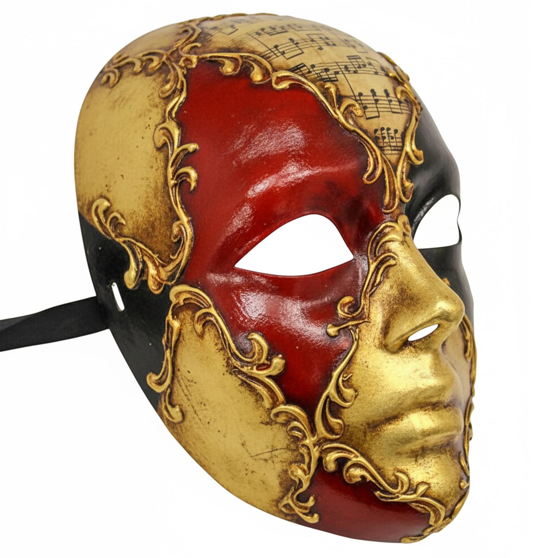 Full Face Masquerade Mask Costume Accessory