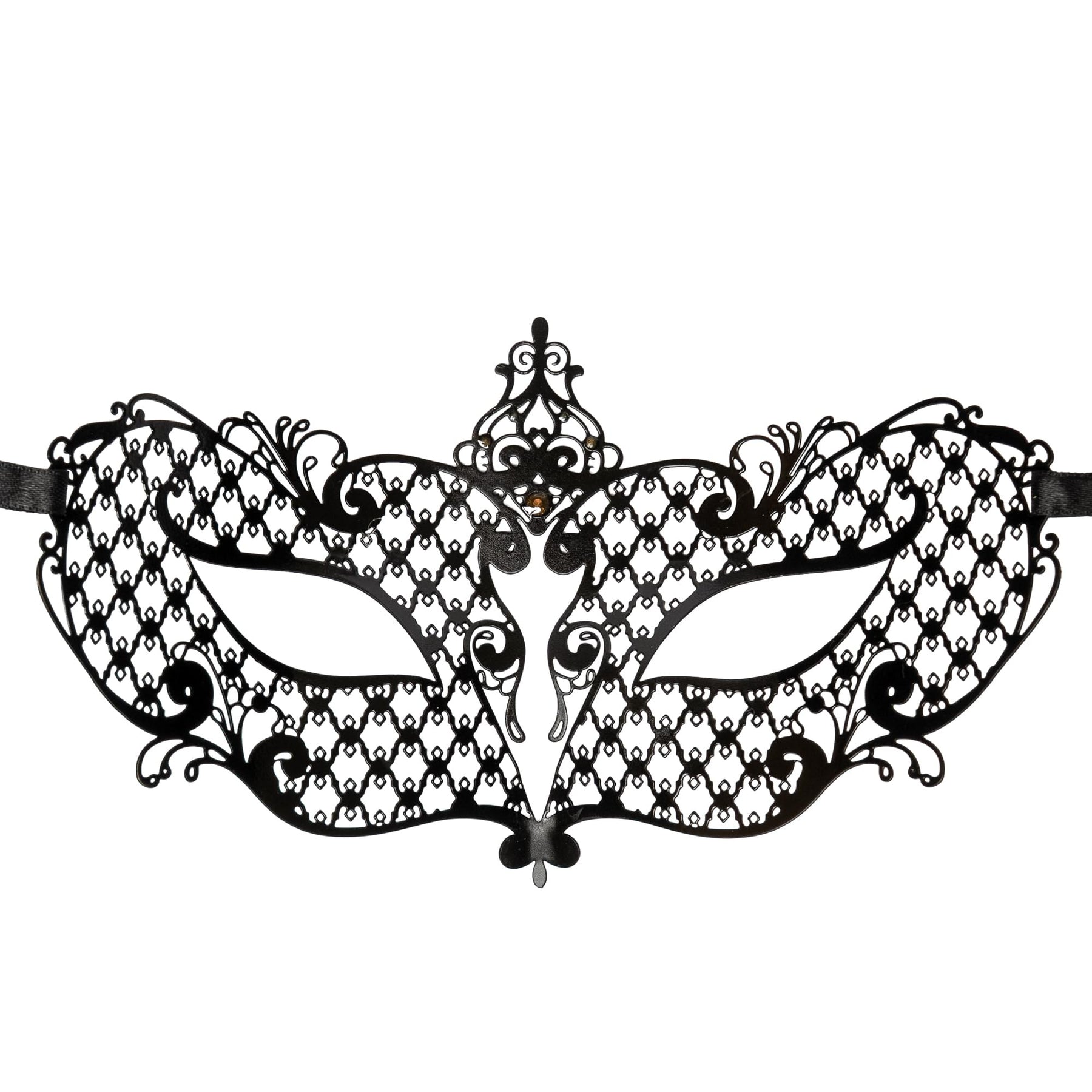 Metal Net with Crystals