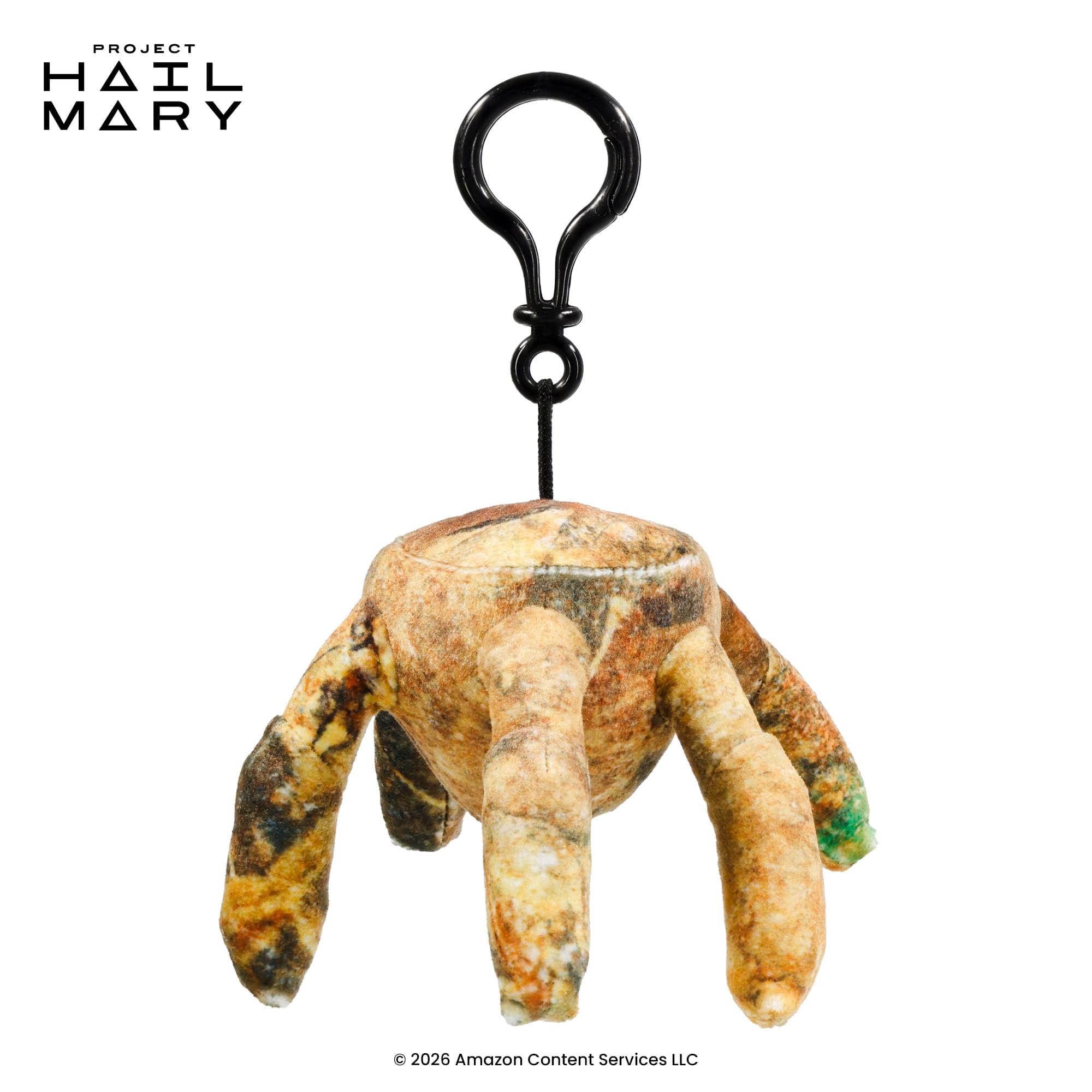 Project Hail Mary Rocky Plush Backpack Clip