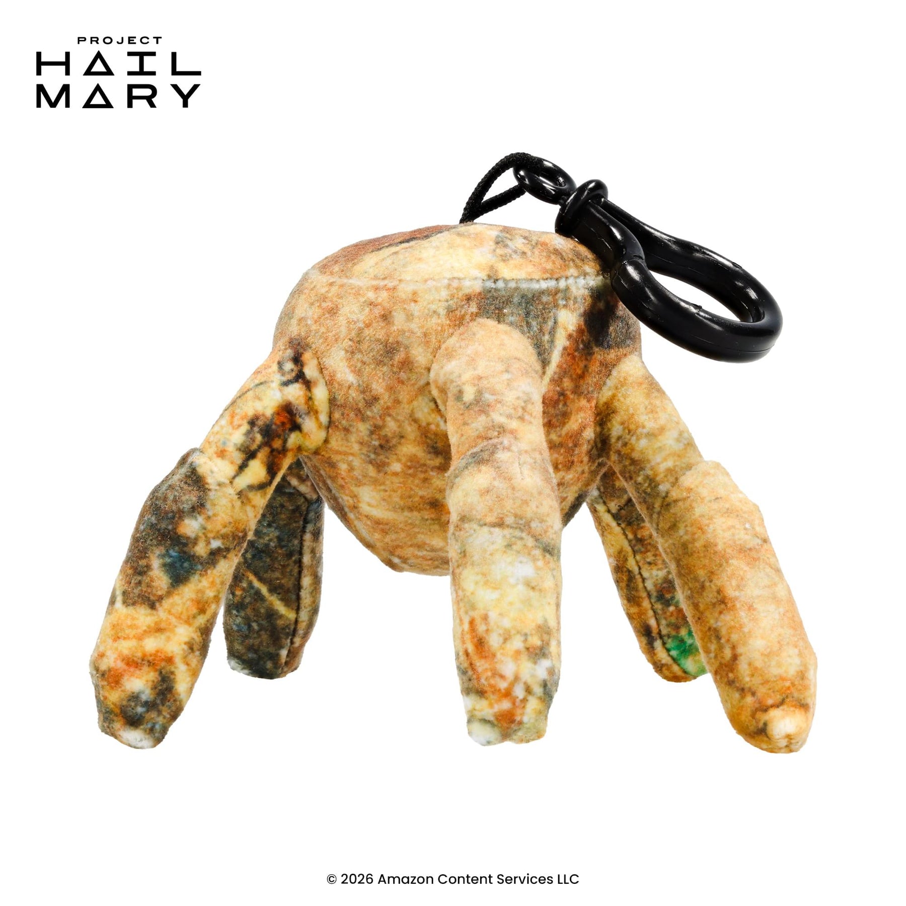 Project Hail Mary Rocky Plush Backpack Clip