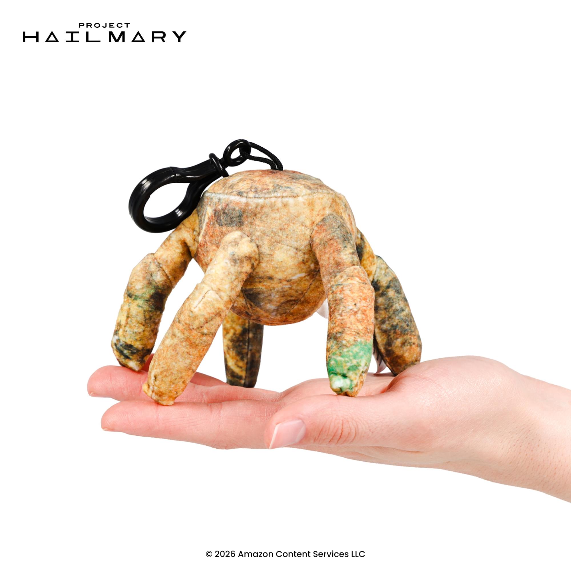 Project Hail Mary Rocky Plush Backpack Clip