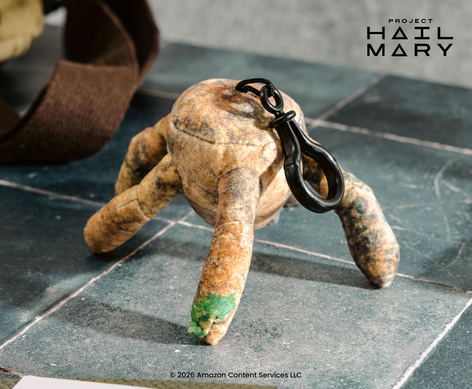 Project Hail Mary Rocky Plush Backpack Clip