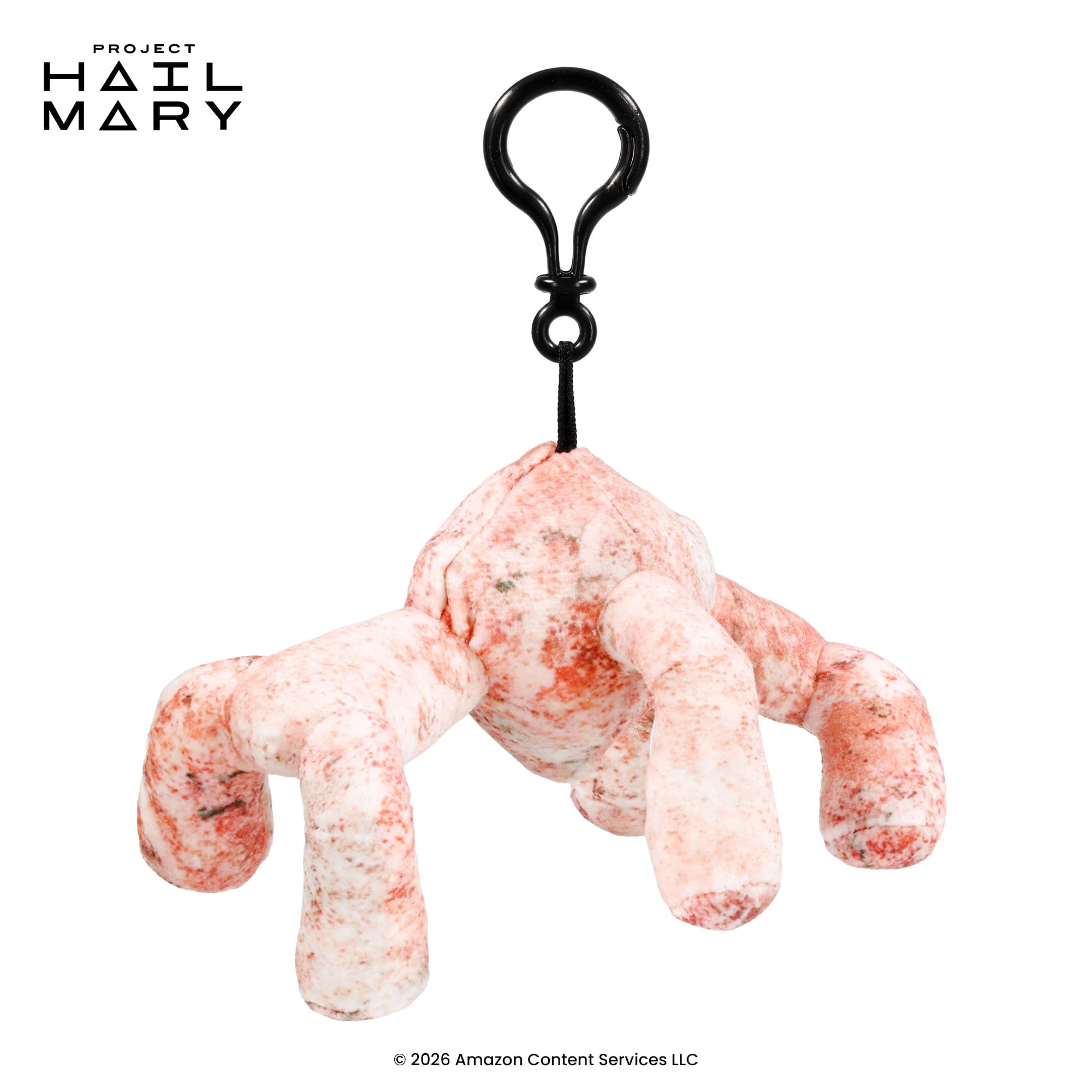 Project Hail Mary Pink Eridian Plush Backpack Clip