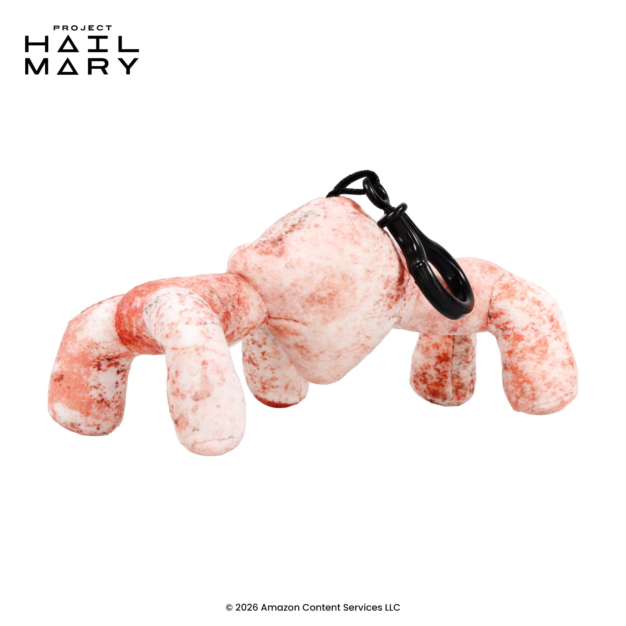 Project Hail Mary Pink Eridian Plush Backpack Clip