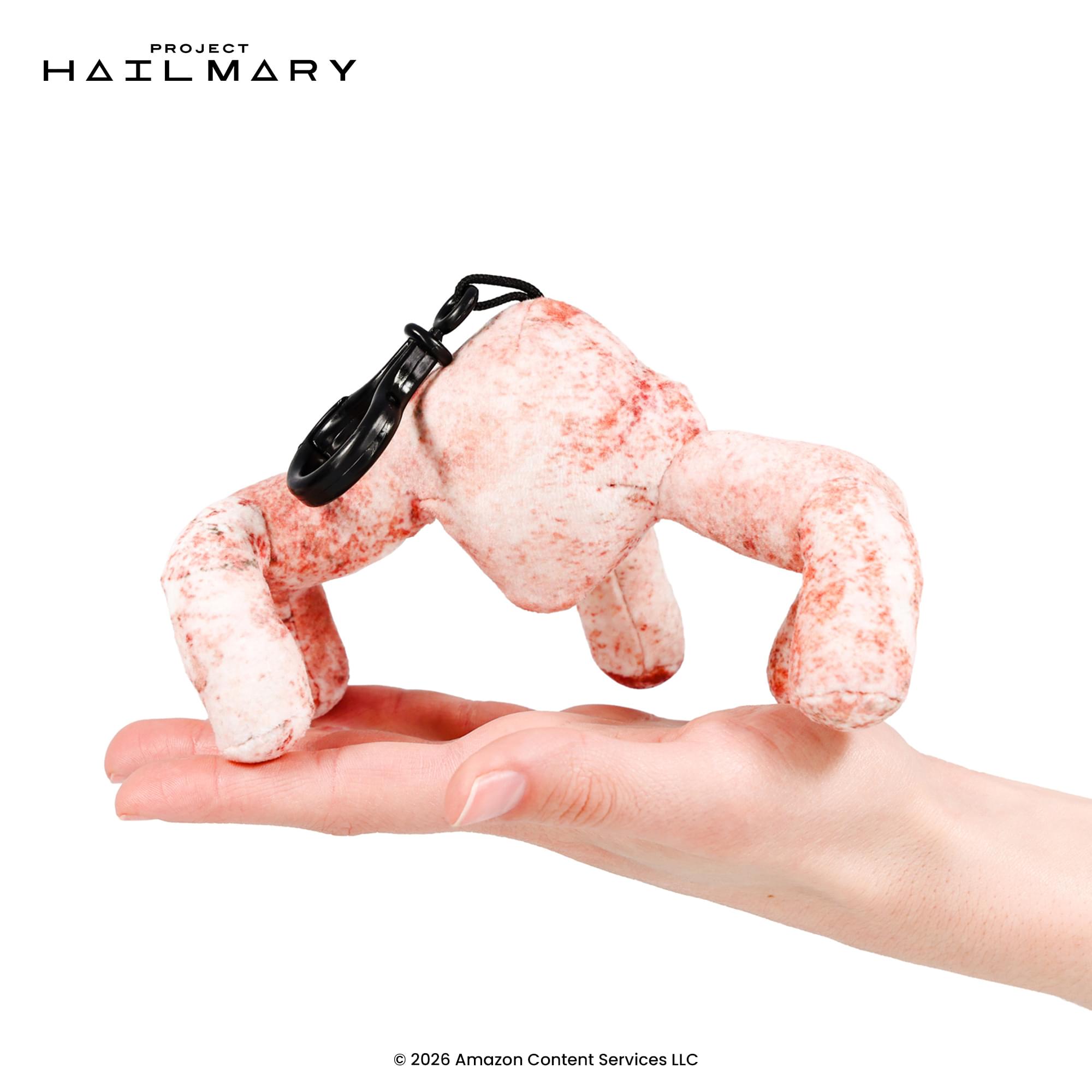 Project Hail Mary Pink Eridian Plush Backpack Clip
