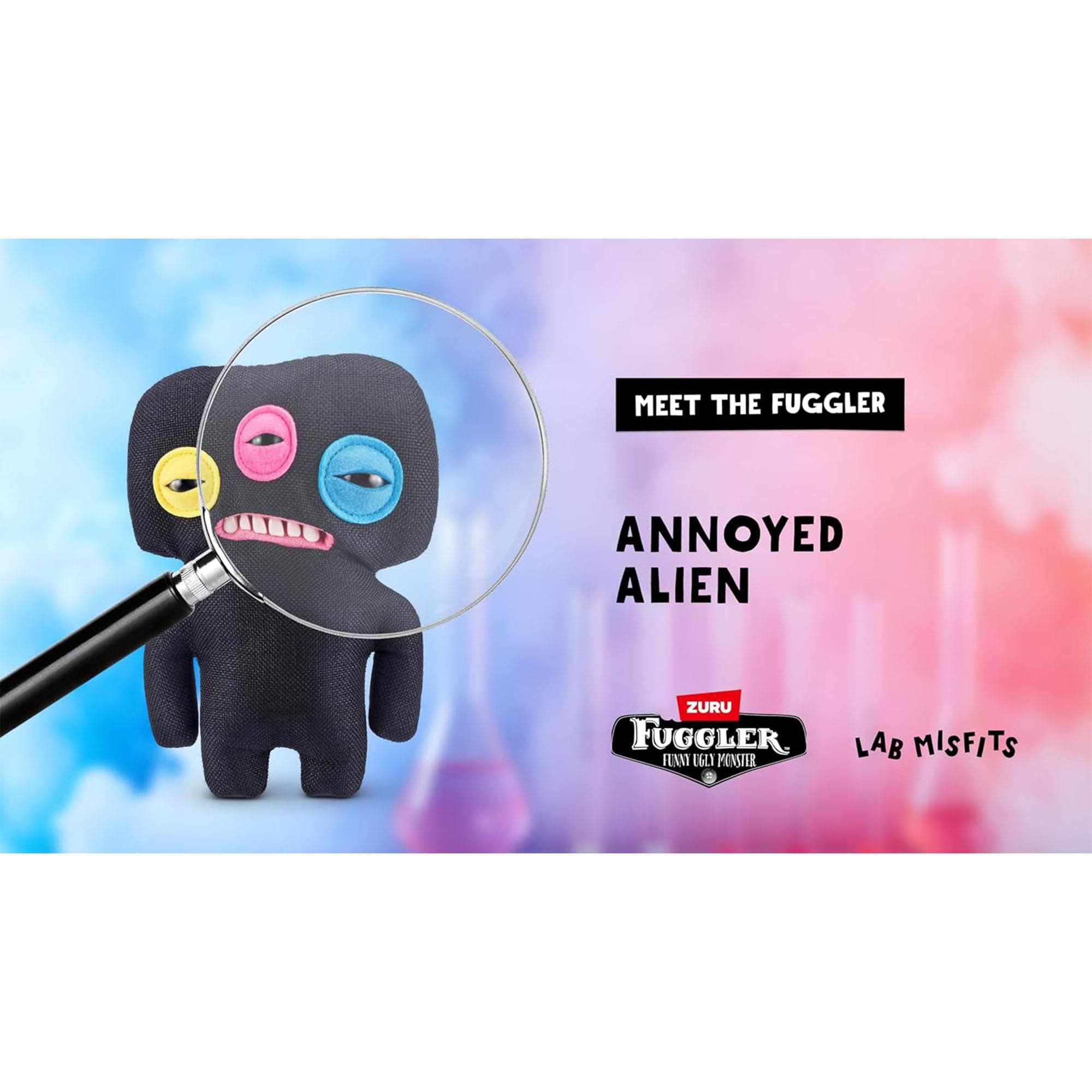 Fugglers Laboratory Misfits 9 Inch Plush | Annoyed Alien