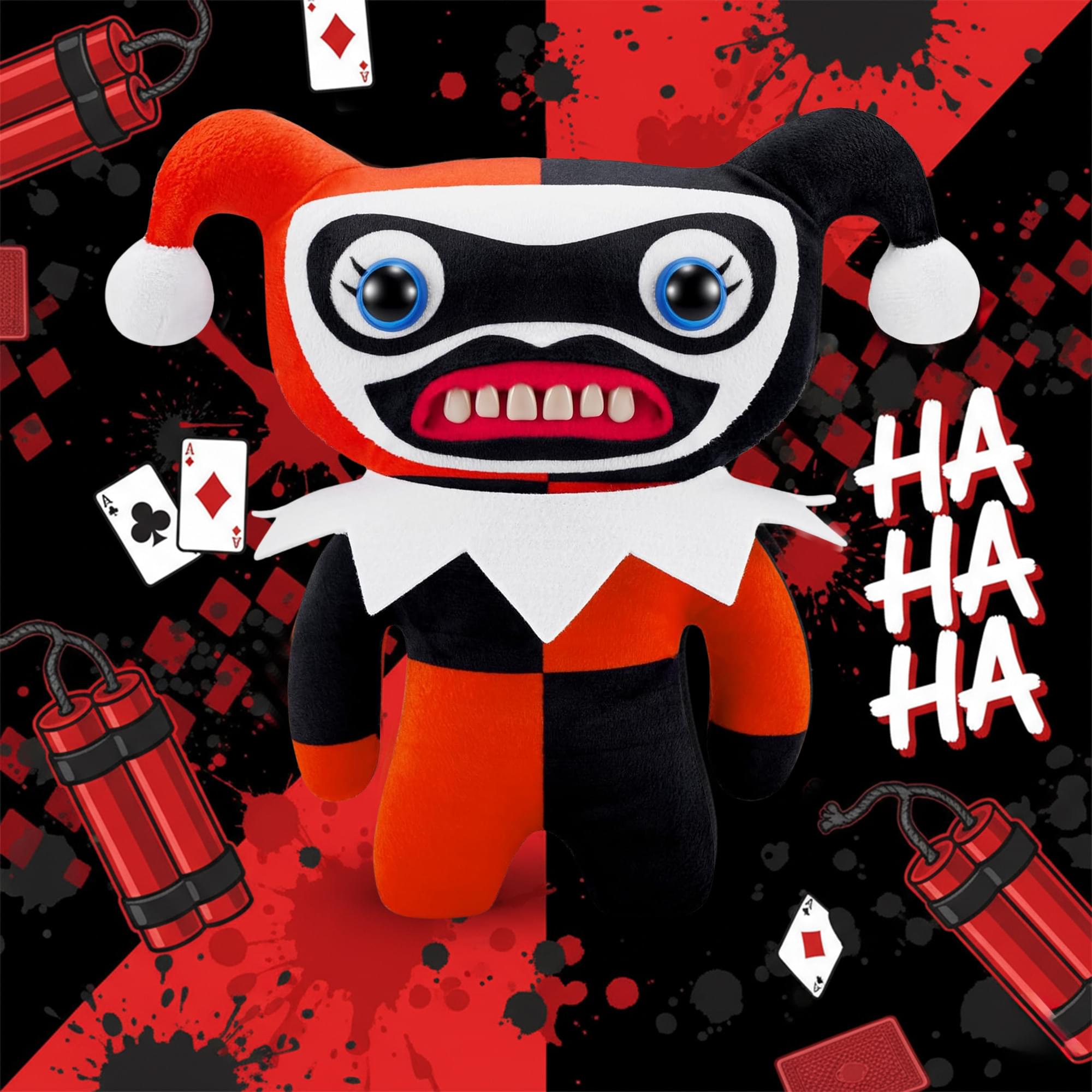 DC x Fuggler 9 Inch Collector Plush | Harley Quinn