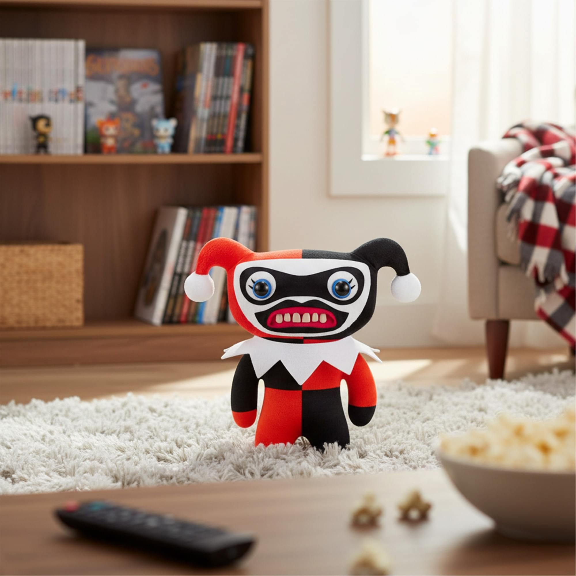 DC x Fuggler 9 Inch Collector Plush | Harley Quinn