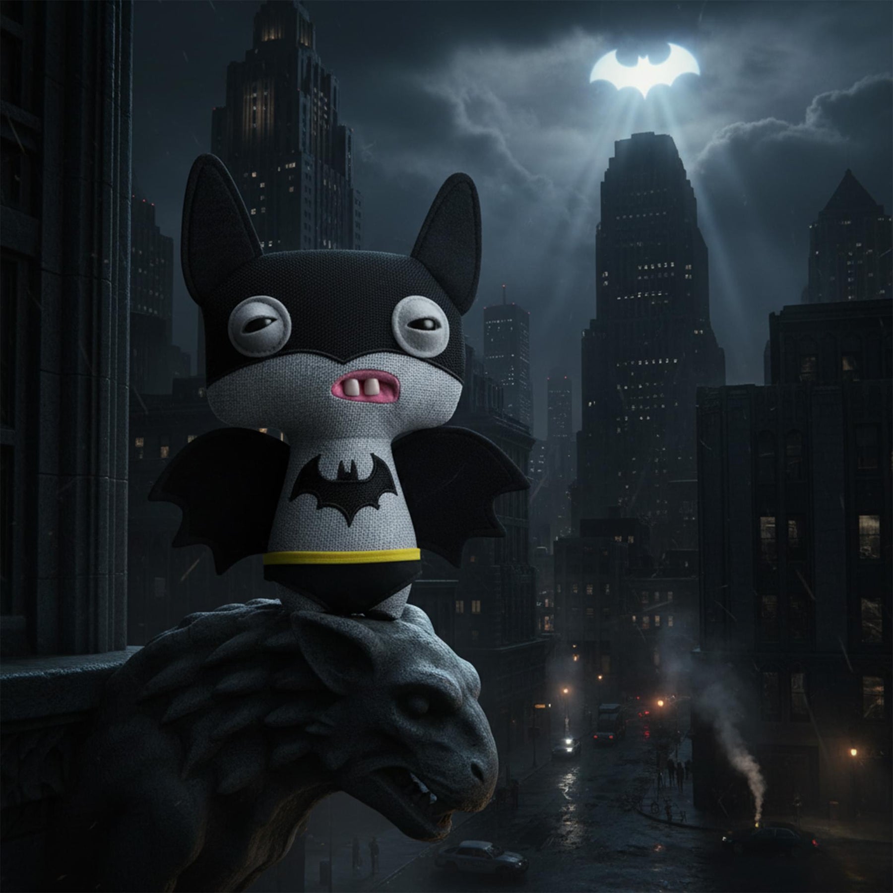 DC x Fuggler 9 Inch Collector Plush | Batman