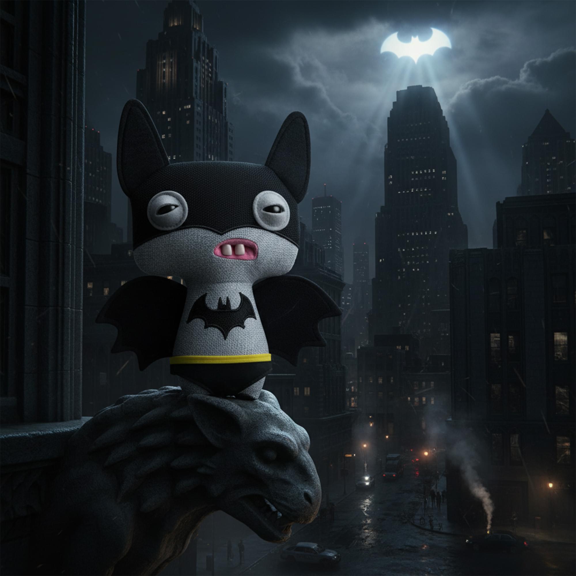 DC x Fuggler 9 Inch Collector Plush | Batman