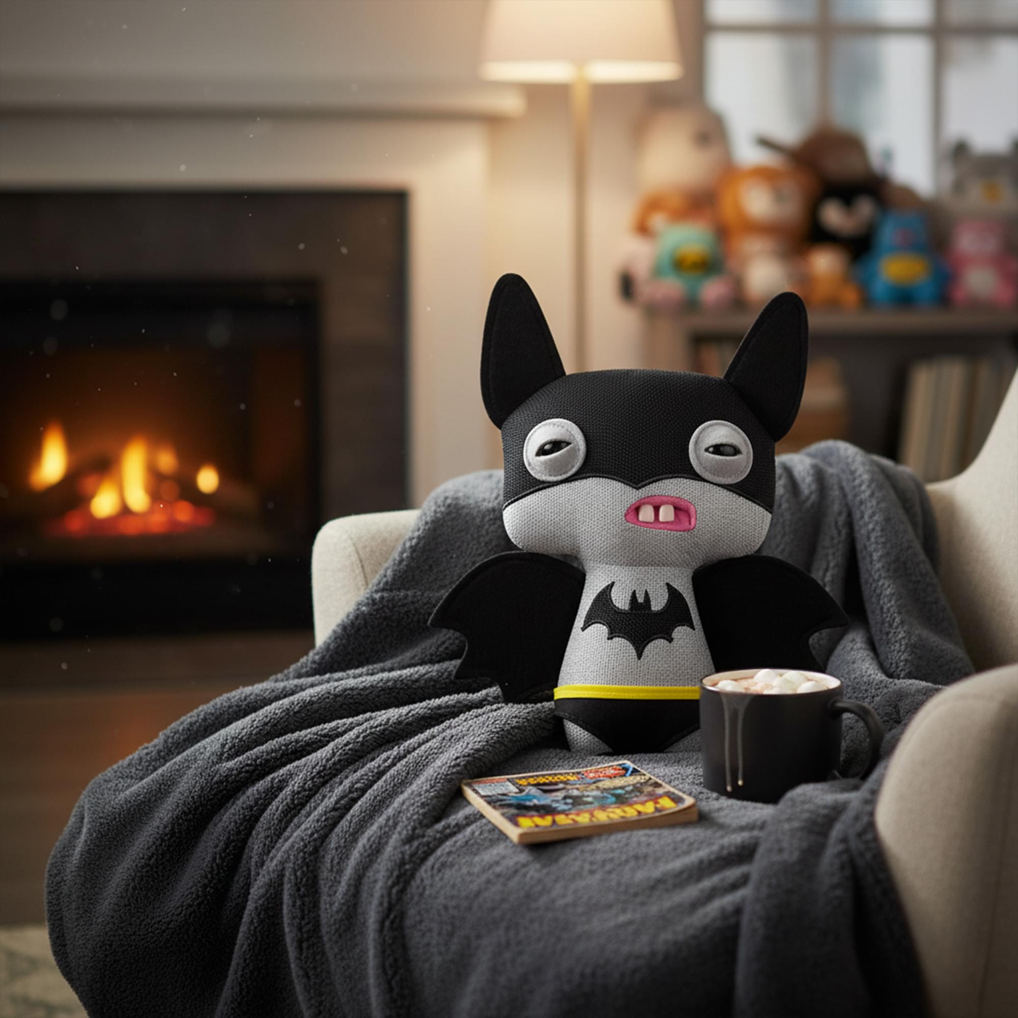 DC x Fuggler 9 Inch Collector Plush | Batman