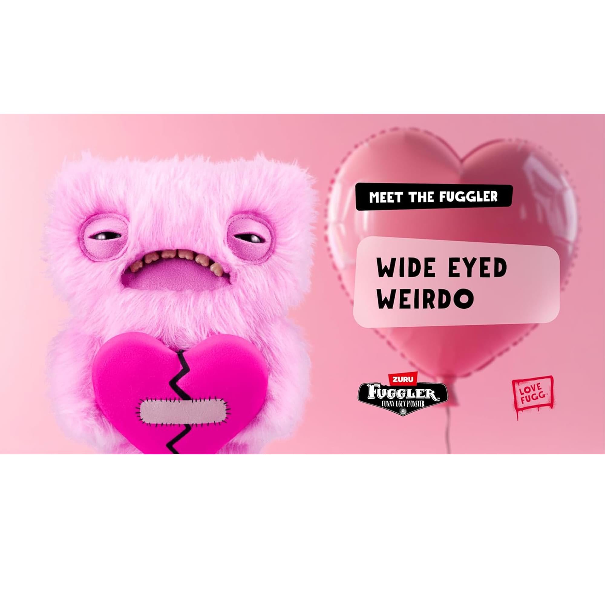 Fuggler Love Fuggs 9 Inch Plush | Pink