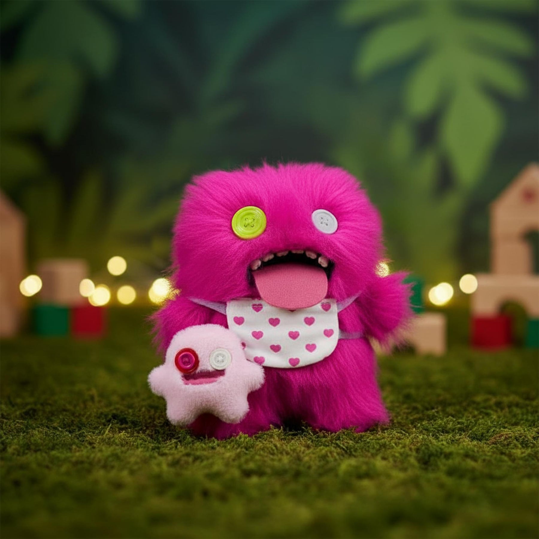 Fuggler Mini Rascals 9-inch Plush 2-Pack | Oogah Boogah and Baby