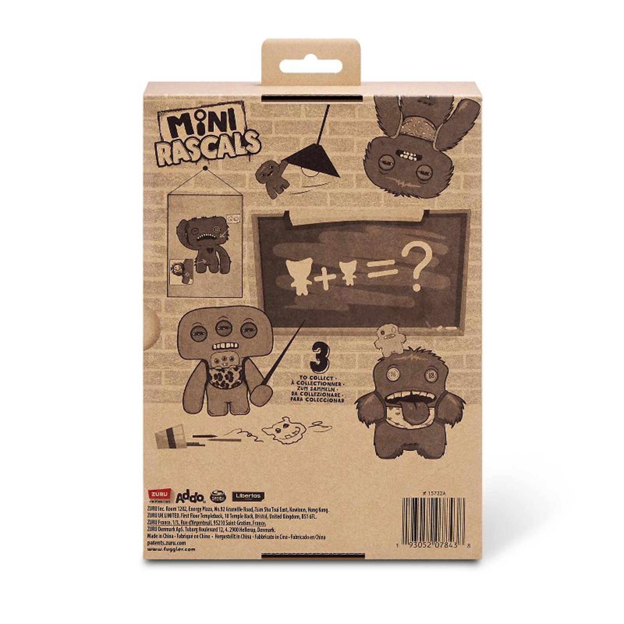 Fuggler Mini Rascals 9-inch Plush 2-Pack | Oogah Boogah and Baby