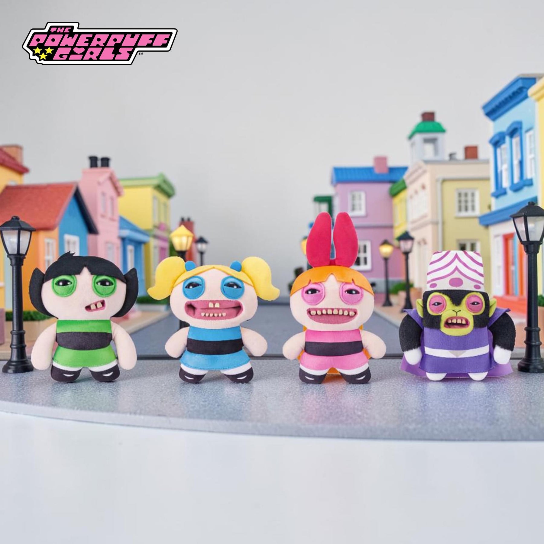 PowerPuff Girls x Fuggler 9 Inch Plush Set Of 4