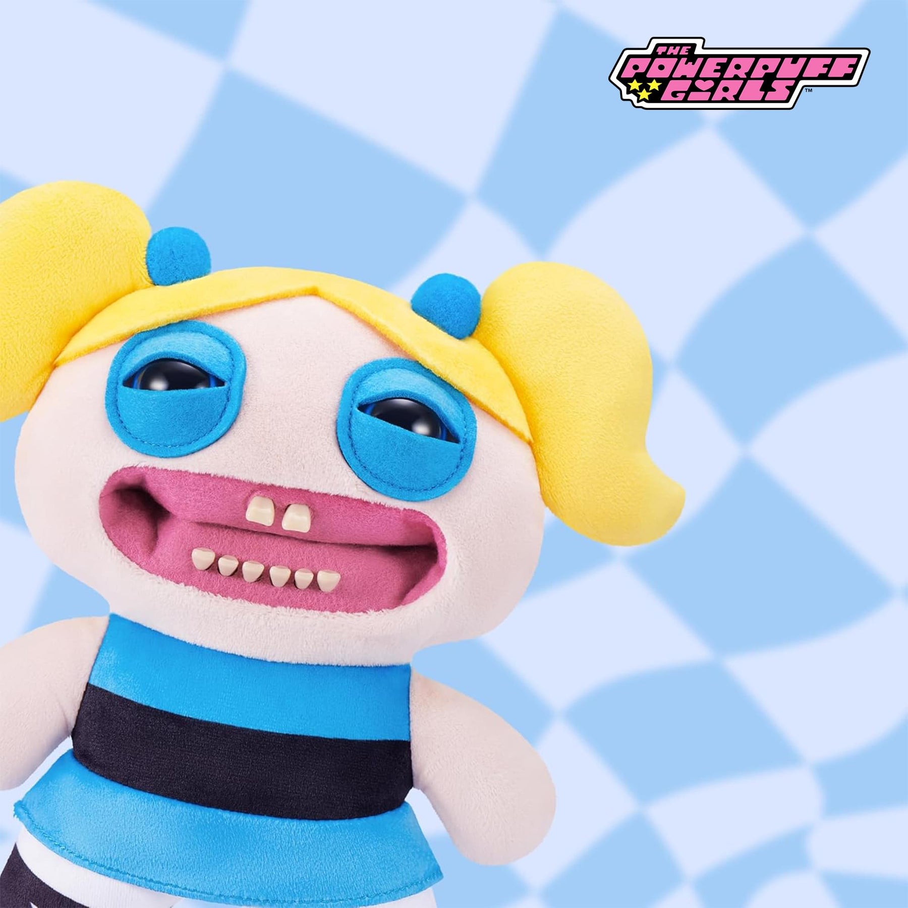 PowerPuff Girls x Fuggler 9 Inch Plush | Bubbles
