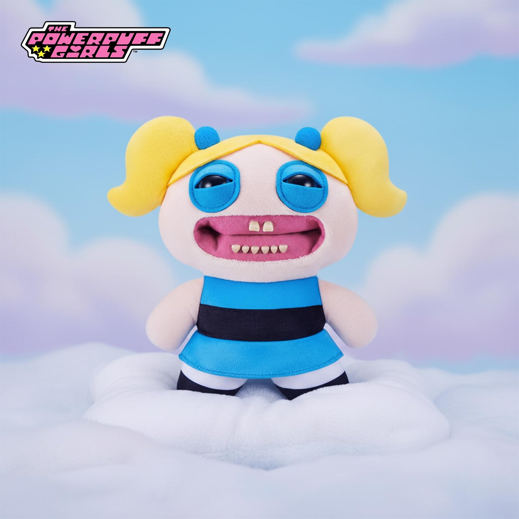 PowerPuff Girls x Fuggler 9 Inch Plush | Bubbles
