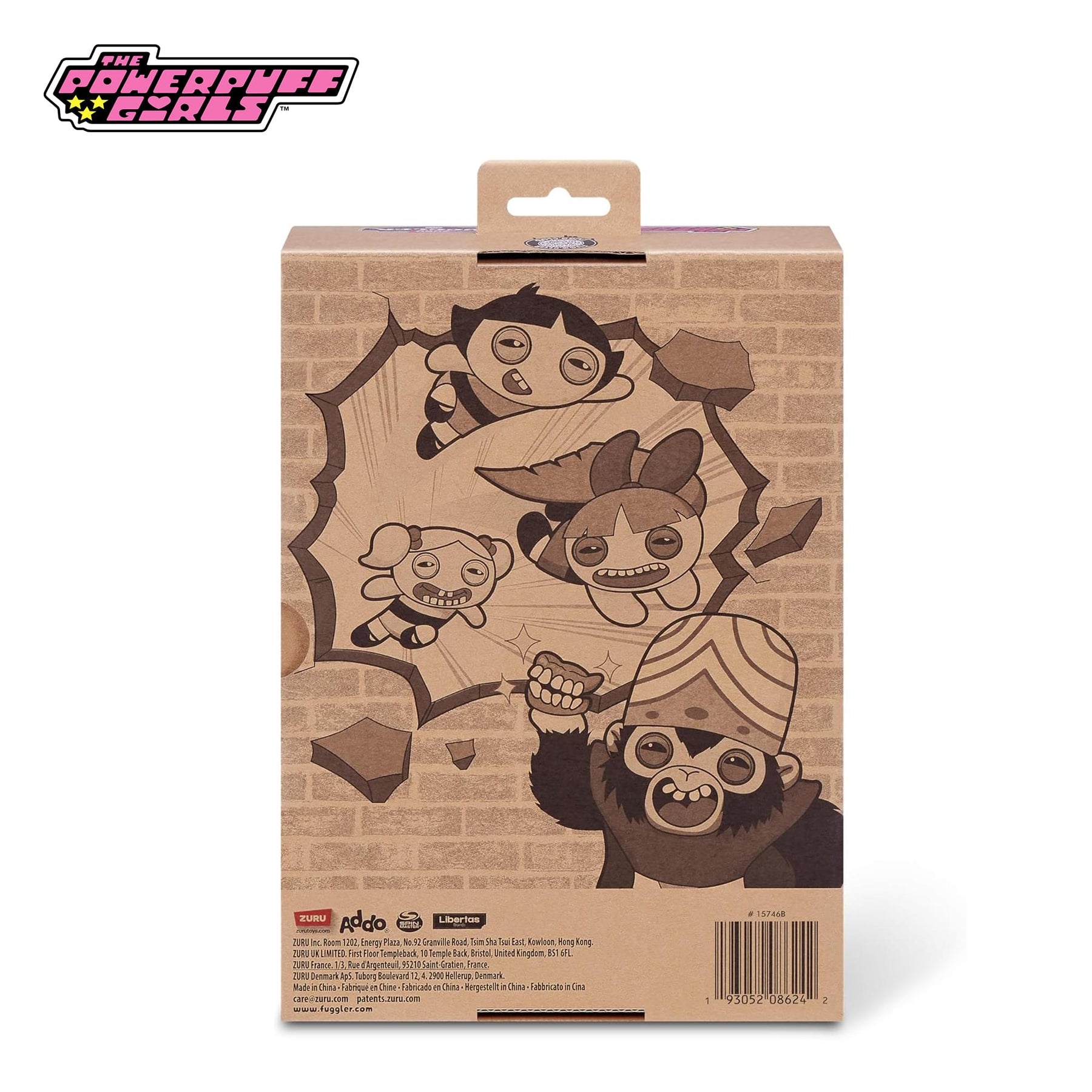 PowerPuff Girls x Fuggler 9 Inch Plush | Bubbles
