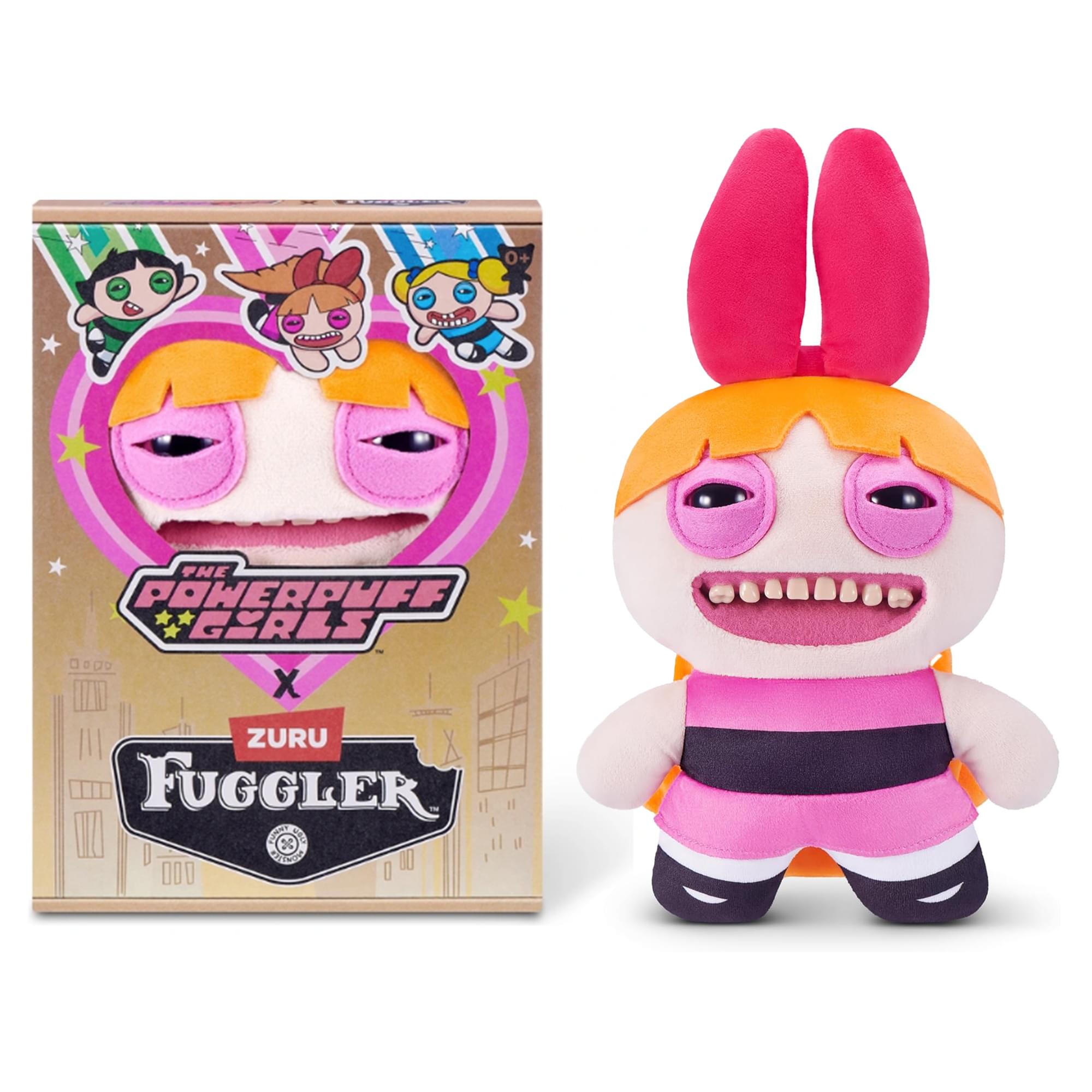 PowerPuff Girls x Fuggler 9 Inch Plush | Blossom