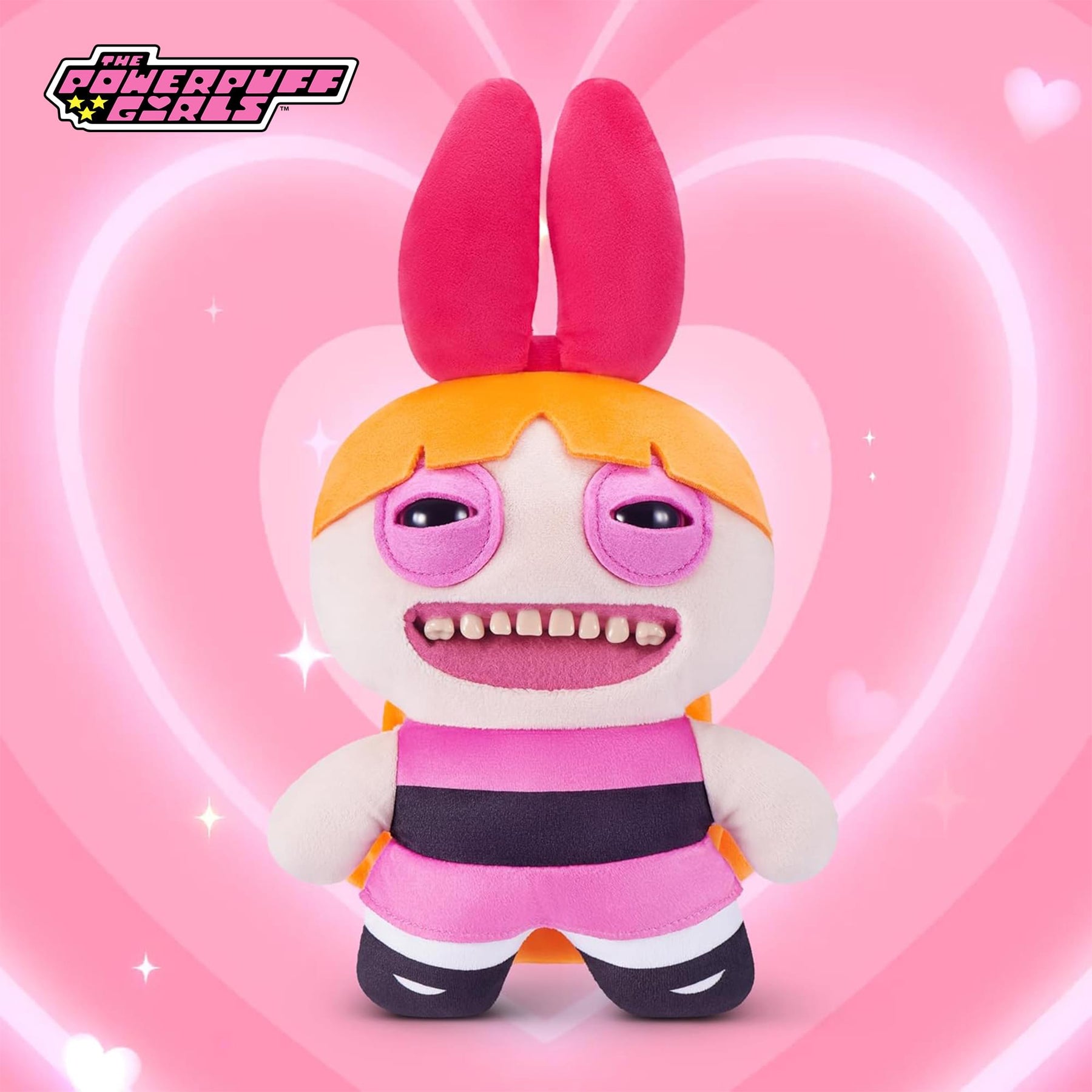PowerPuff Girls x Fuggler 9 Inch Plush | Blossom