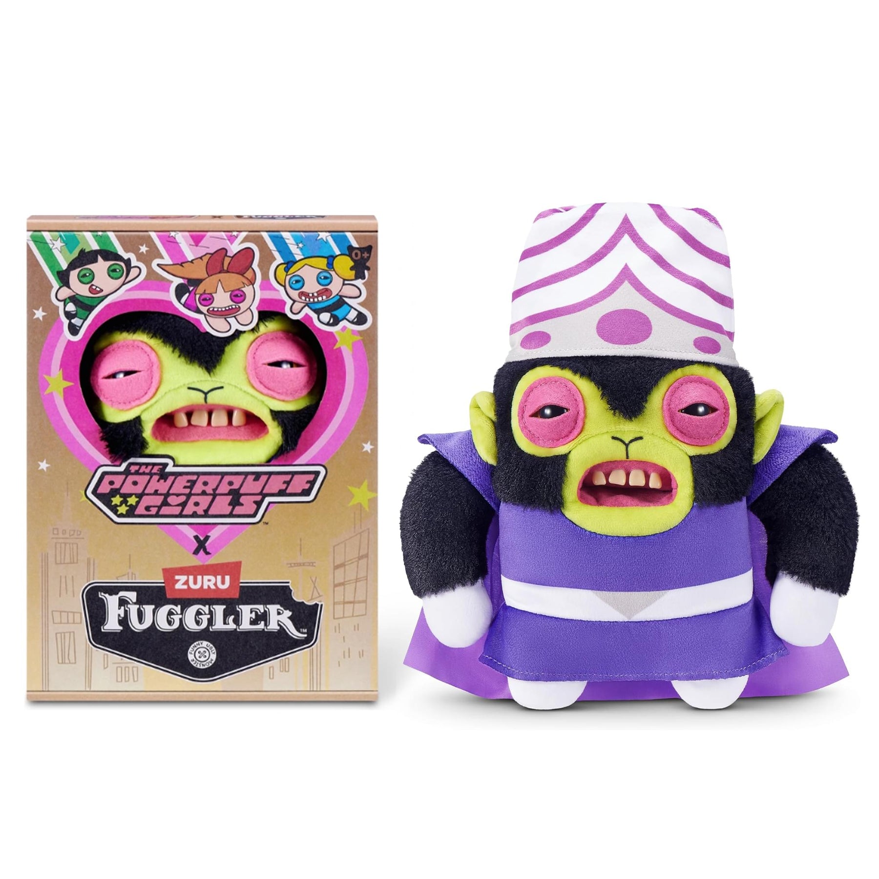 PowerPuff Girls x Fuggler 9 Inch Plush | Mojo Jojo