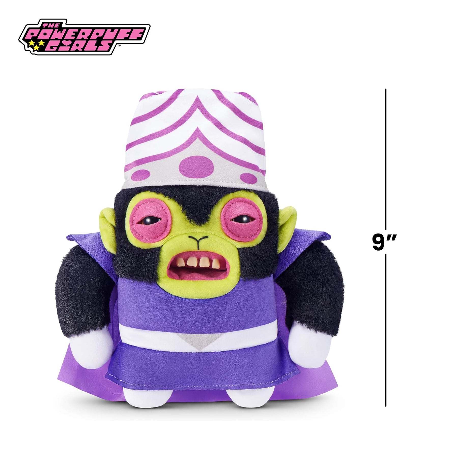 PowerPuff Girls x Fuggler 9 Inch Plush | Mojo Jojo