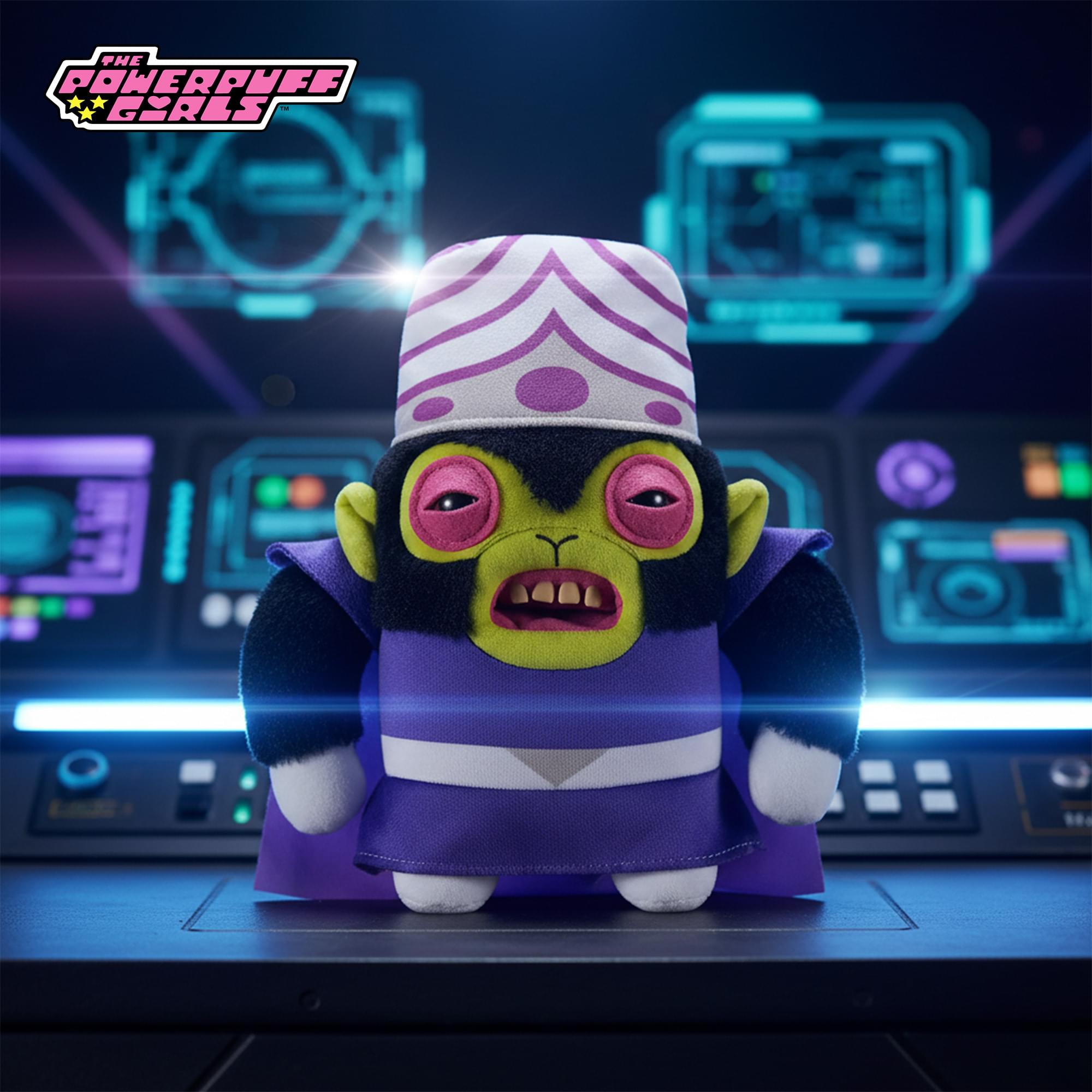 PowerPuff Girls x Fuggler 9 Inch Plush | Mojo Jojo
