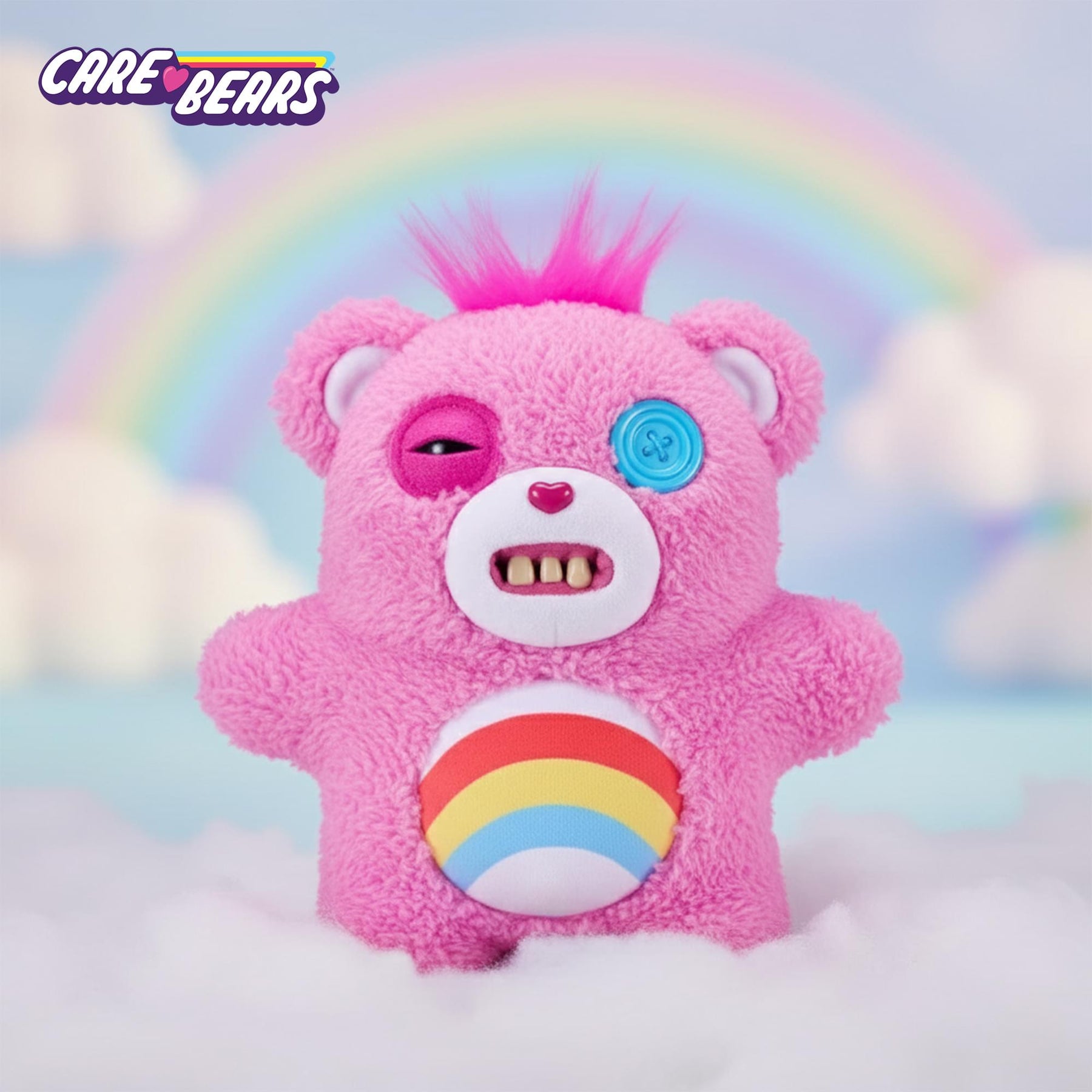 Care Bears x Fuggler 9 Inch Plush Set Of 4