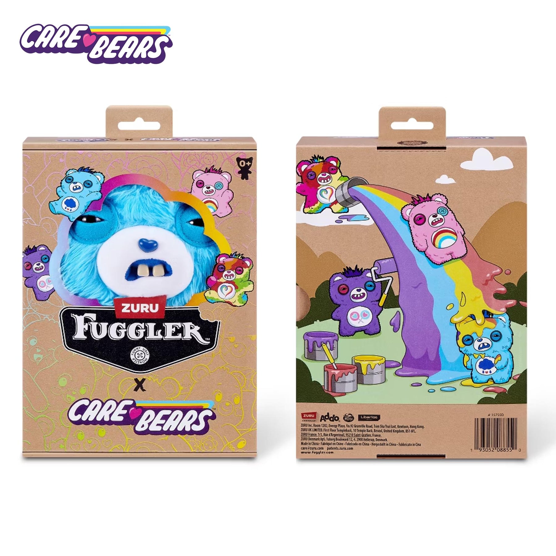 Care Bears x Fuggler 9 Inch Plush | Grumpy Bear