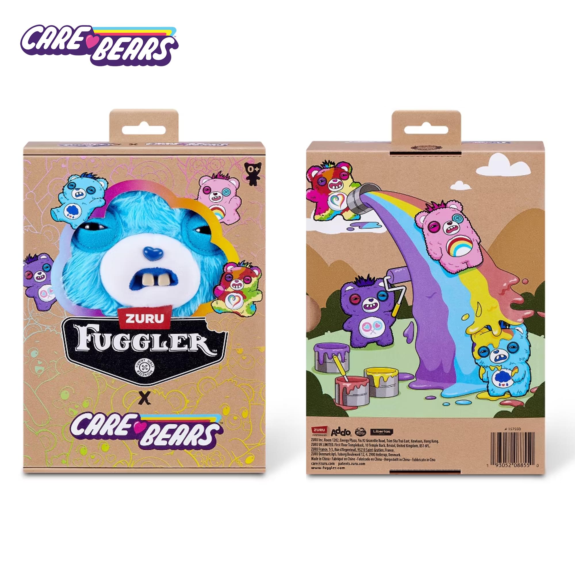 Care Bears x Fuggler 9 Inch Plush | Grumpy Bear