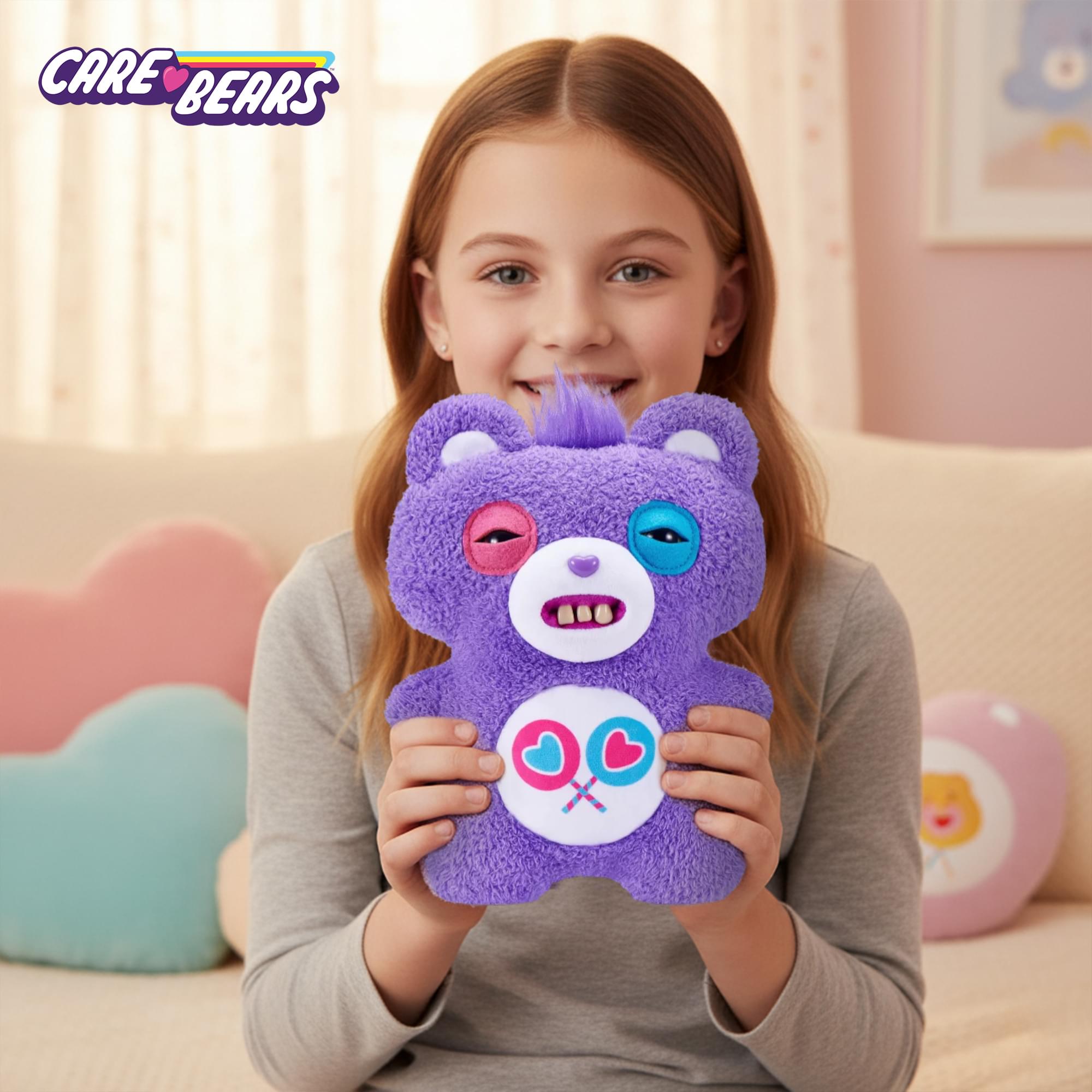 Care Bears x Fuggler 9 Inch Plush | Share Bear