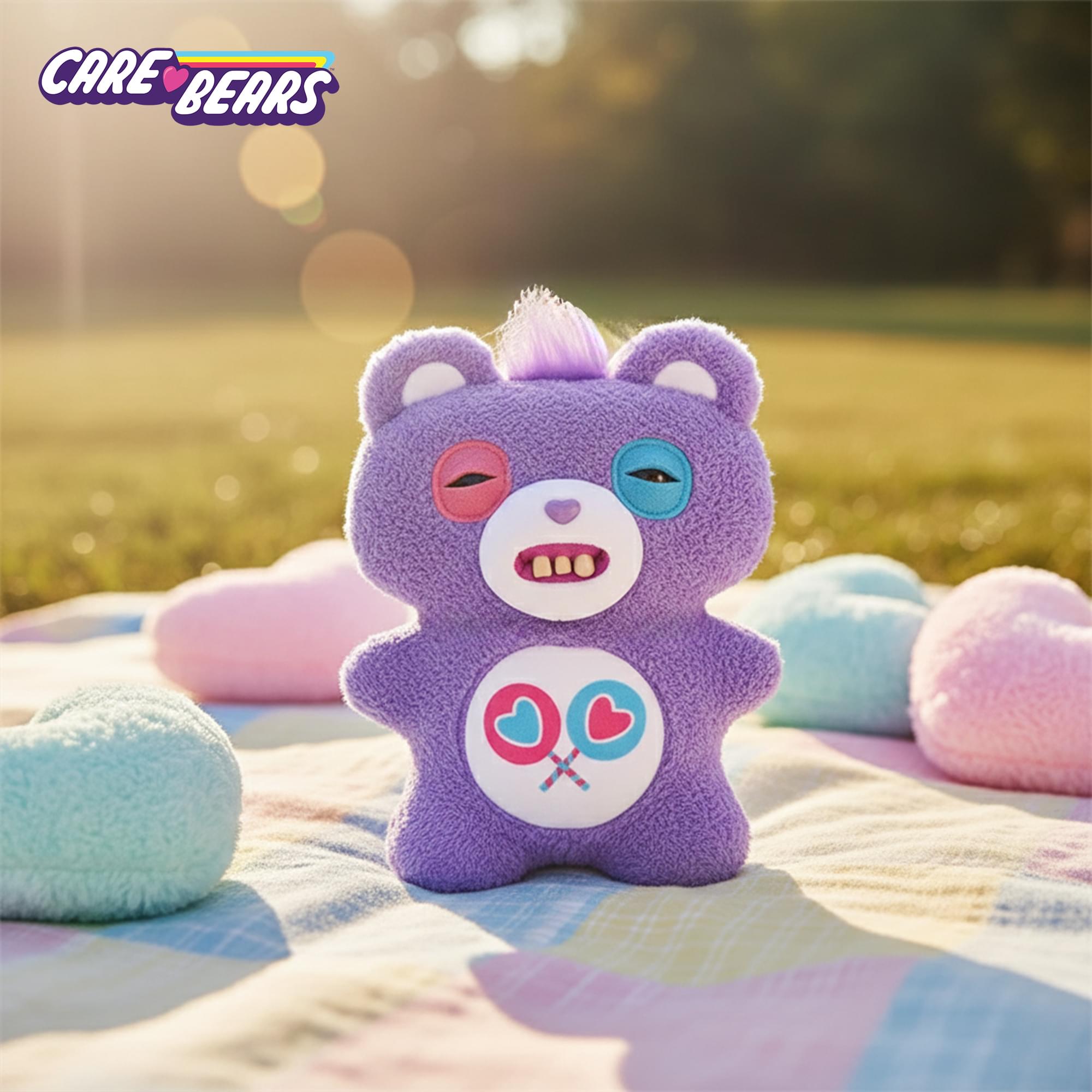 Care Bears x Fuggler 9 Inch Plush | Share Bear