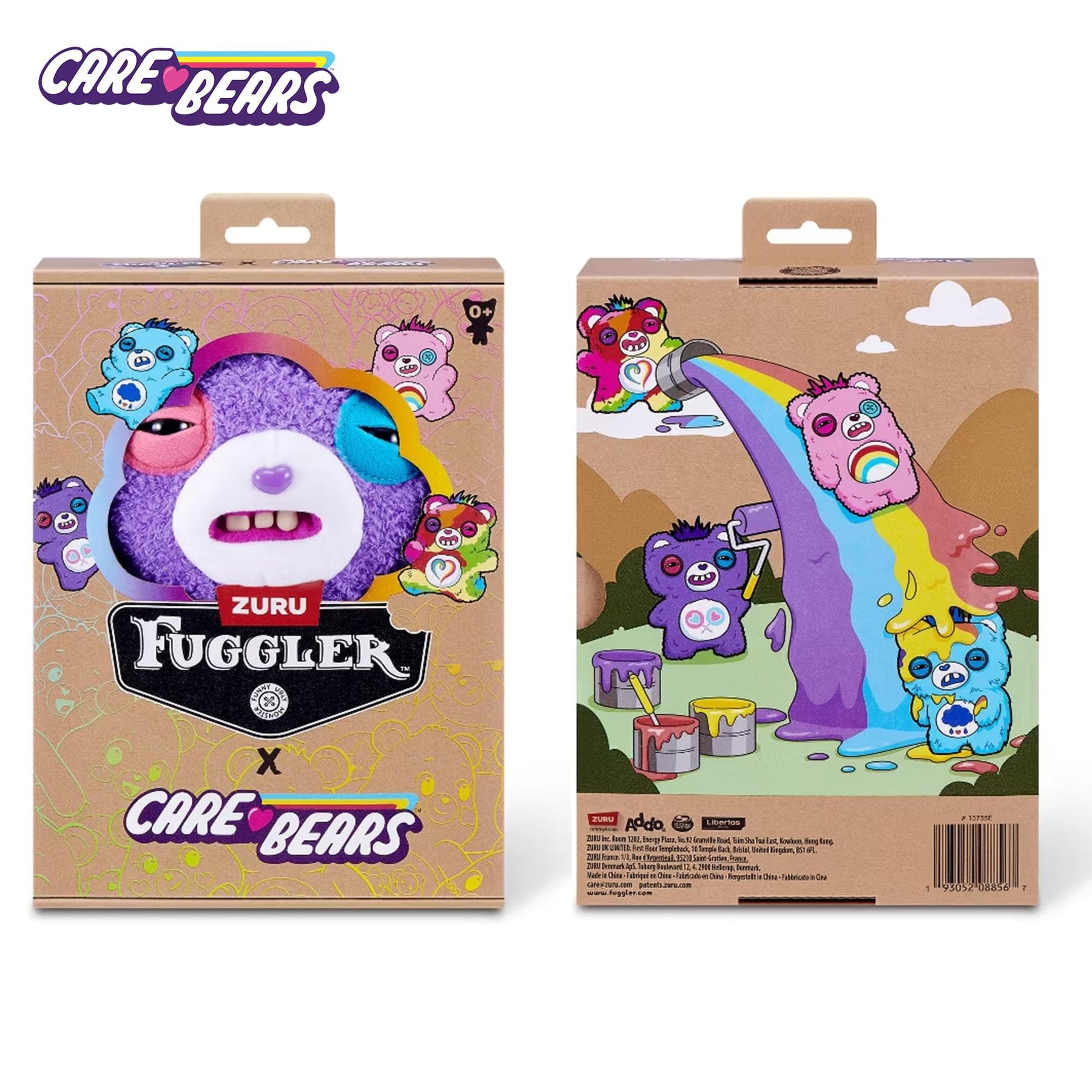 Care Bears x Fuggler 9 Inch Plush | Share Bear