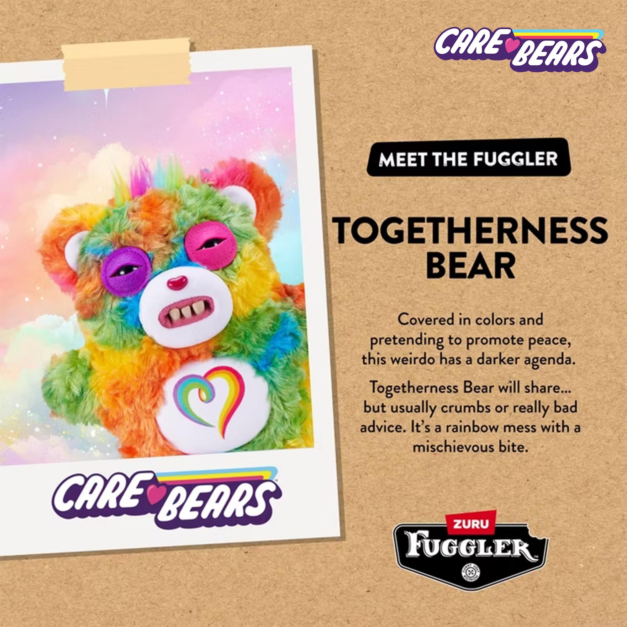 Care Bears x Fuggler 9 Inch Plush | Togetherness Bear