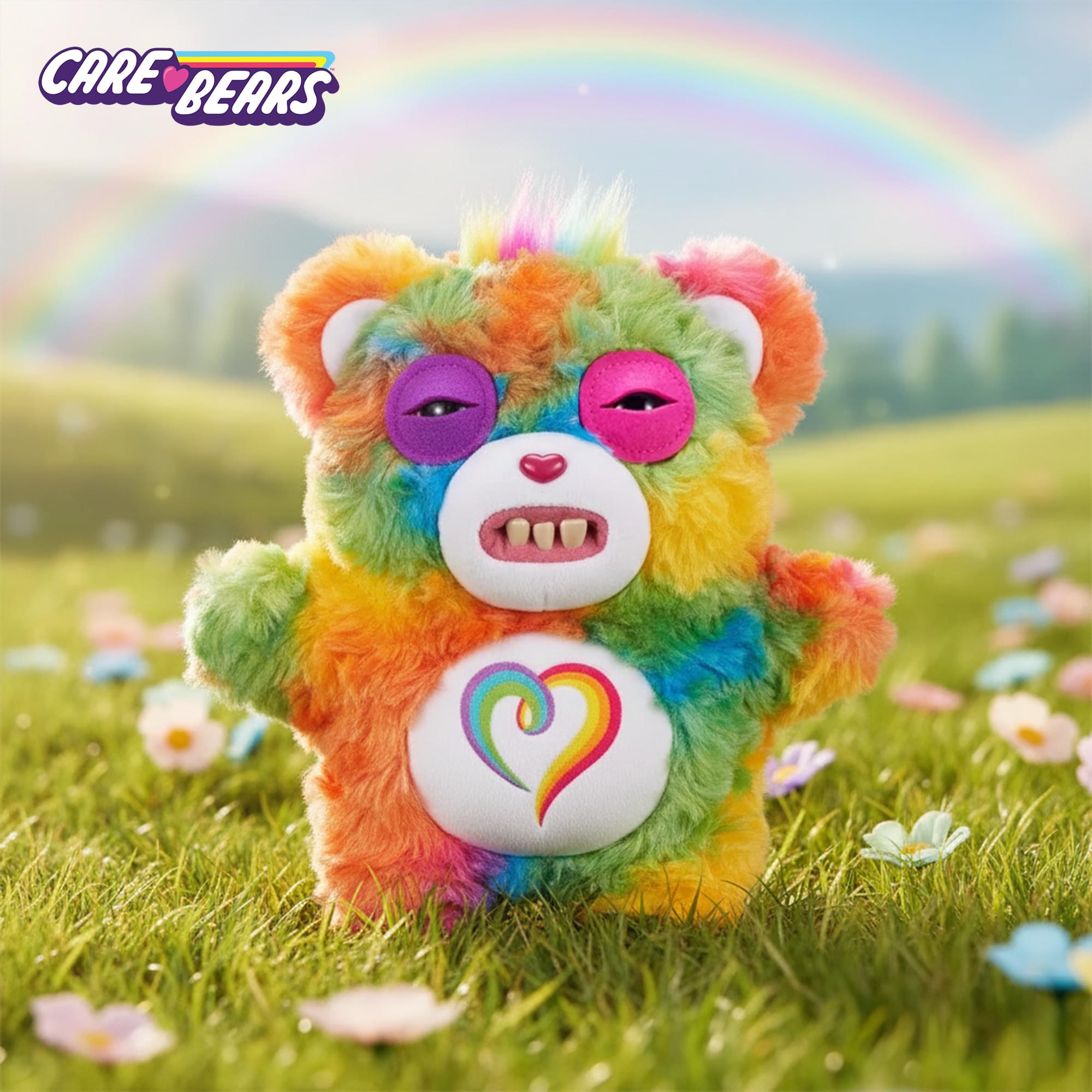Care Bears x Fuggler 9 Inch Plush | Togetherness Bear