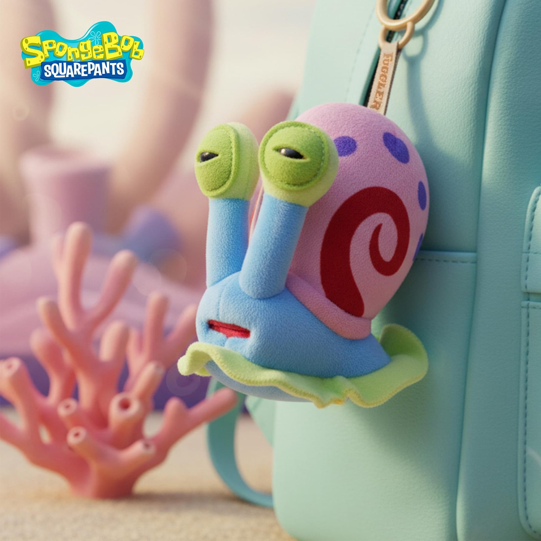 SpongeBob SquarePants x Fuggler Plush Keyring Set Of 5