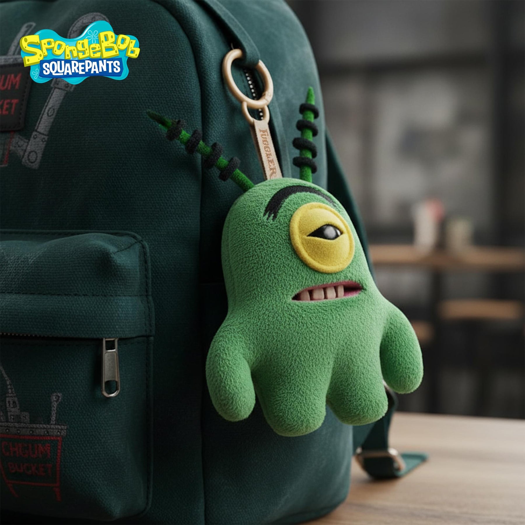 SpongeBob SquarePants x Fuggler Plush Keyring Set Of 5
